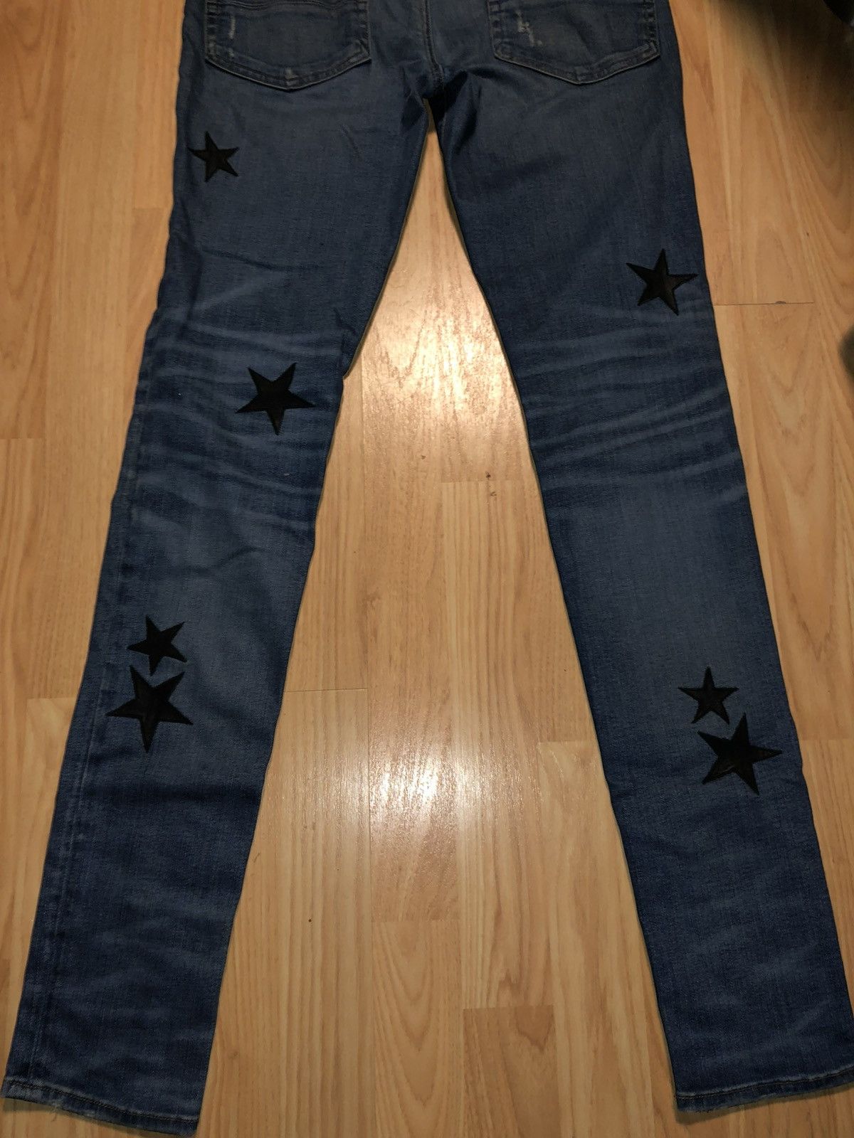 Amiri Amiri MX1 Star Patch Jean - Size 30 Size US 30 / EU 46 - 8 Thumbnail