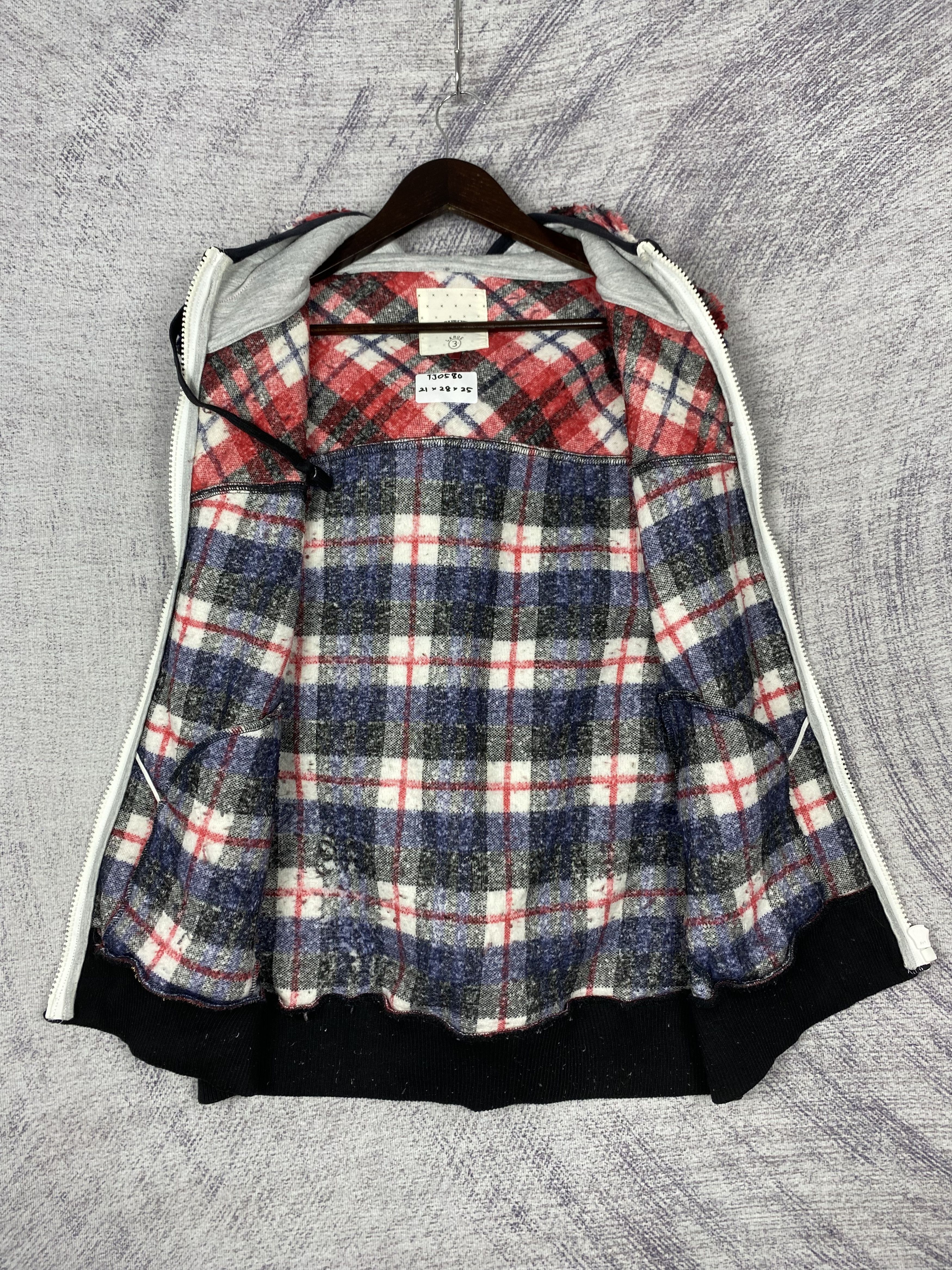 Japanese Brand Vintage Japanese Brand Hoodie Fleece Flannel Sweater Jacket Size US L / EU 52-54 / 3 - 7 Thumbnail