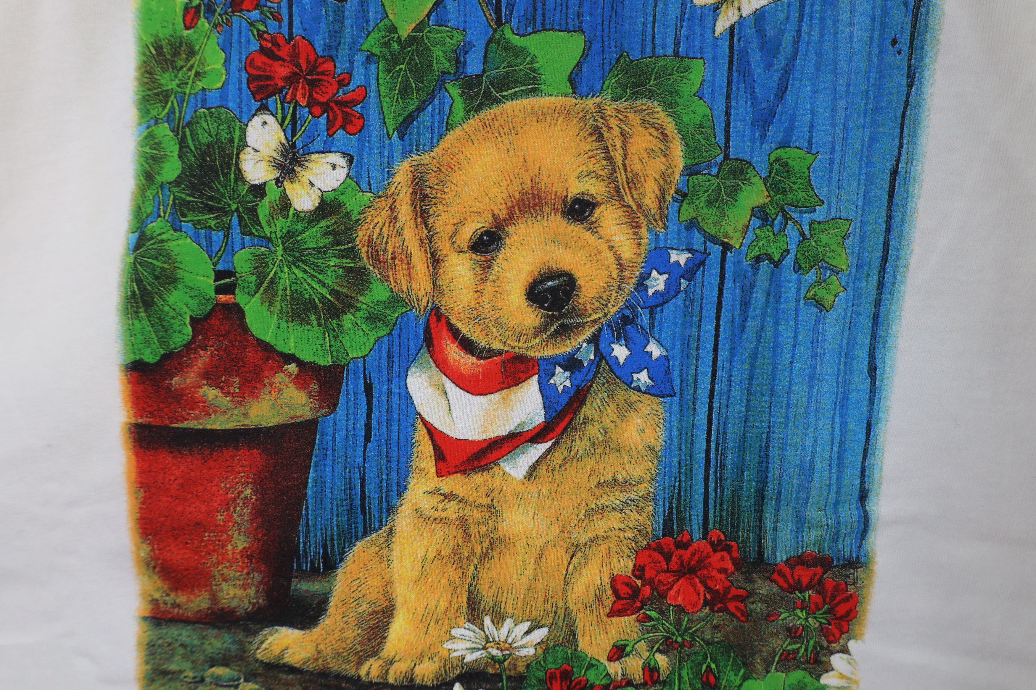 Vintage Vintage 90s International Prevention Animals Dog T-Shirt Size US XL / EU 56 / 4 - 6 Thumbnail