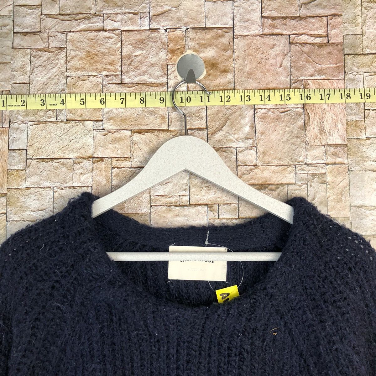 Homespun Knitwear × Japanese Brand Lilly Lyn Dark Blue Knitwear #A1069 Size M / US 6-8 / IT 42-44 - 4 Thumbnail