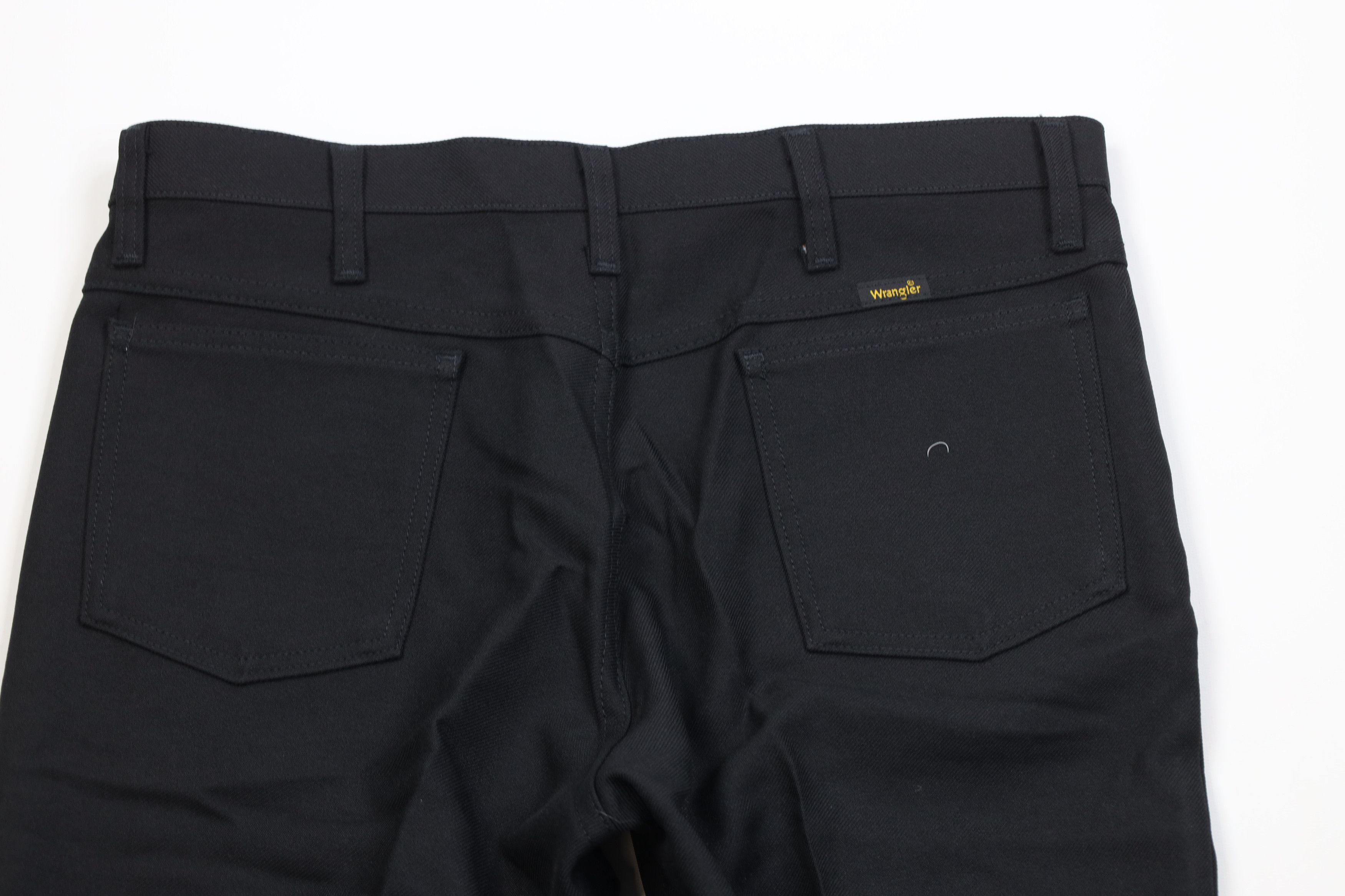 Wrangler Vintage 90s Wrangler Wide Leg Western Chino Pants Black Size US 38 / EU 54 - 10 Thumbnail