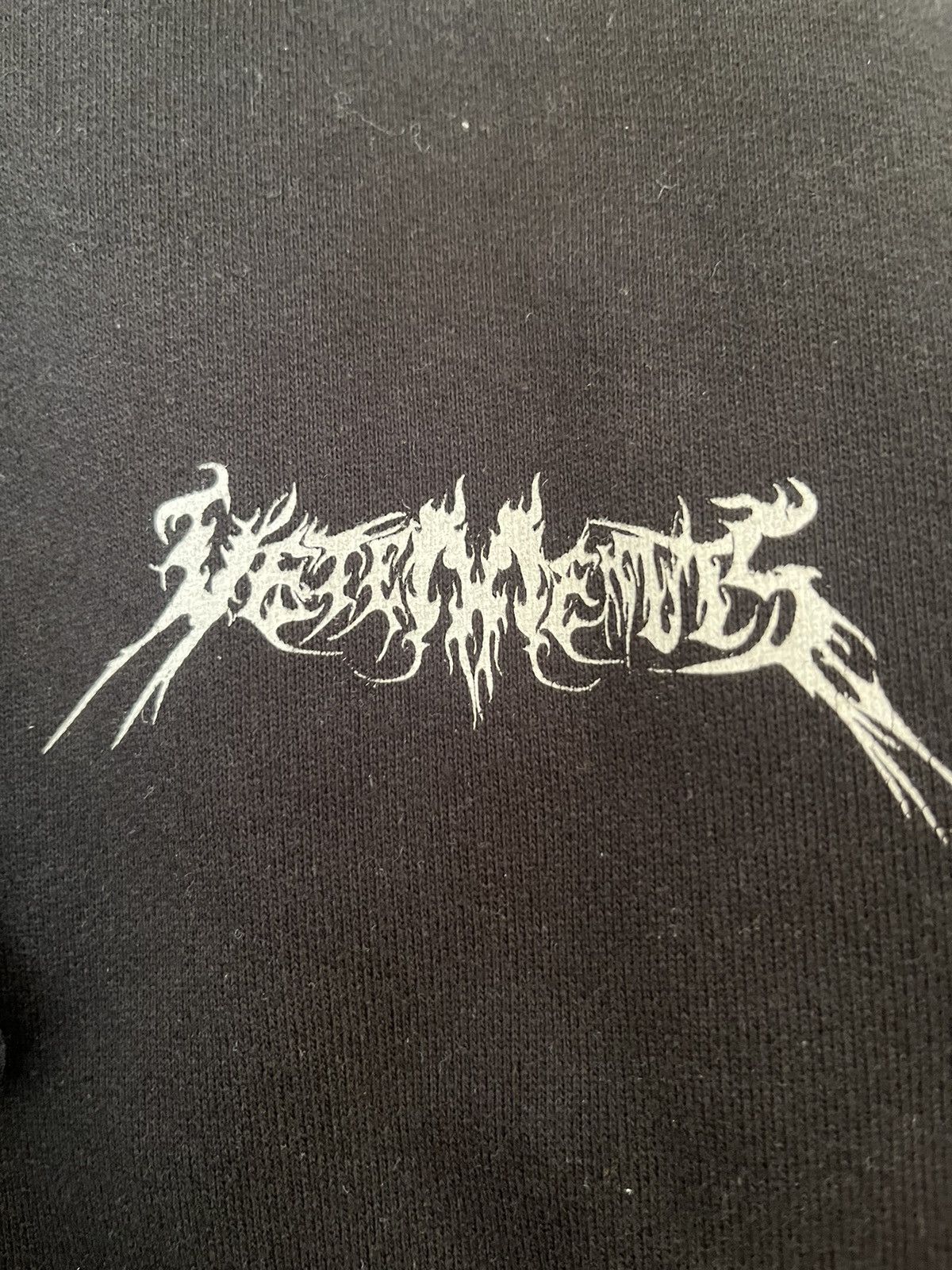 Vetements Vetements Total Fucking Darkness Zip Hoodie Size US XS / EU 42 / 0 - 8 Thumbnail