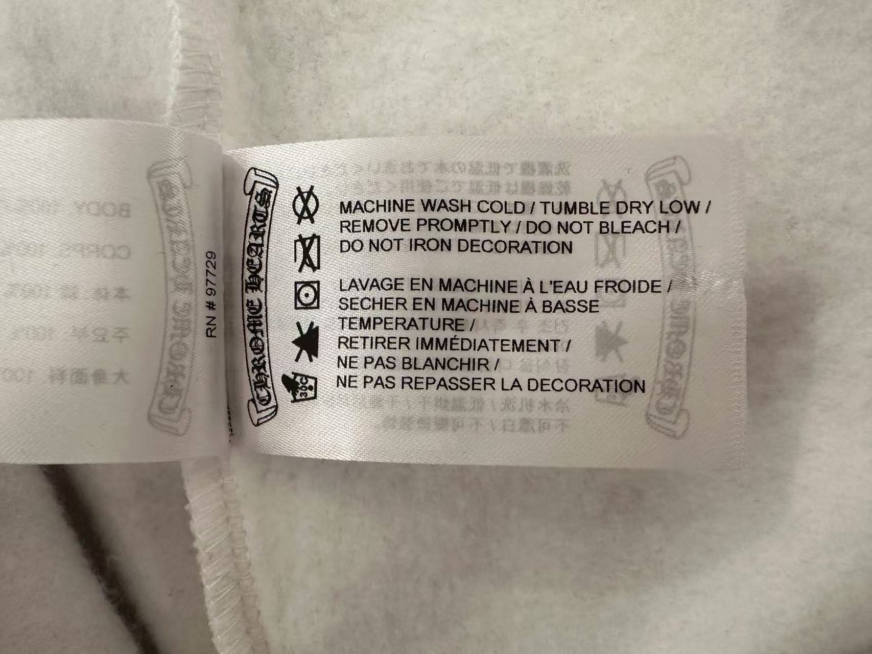 Chrome Hearts Chrome Hearts Monogram Vertical Logo Zip Up Hoodie Size US L / EU 52-54 / 3 - 9 Thumbnail