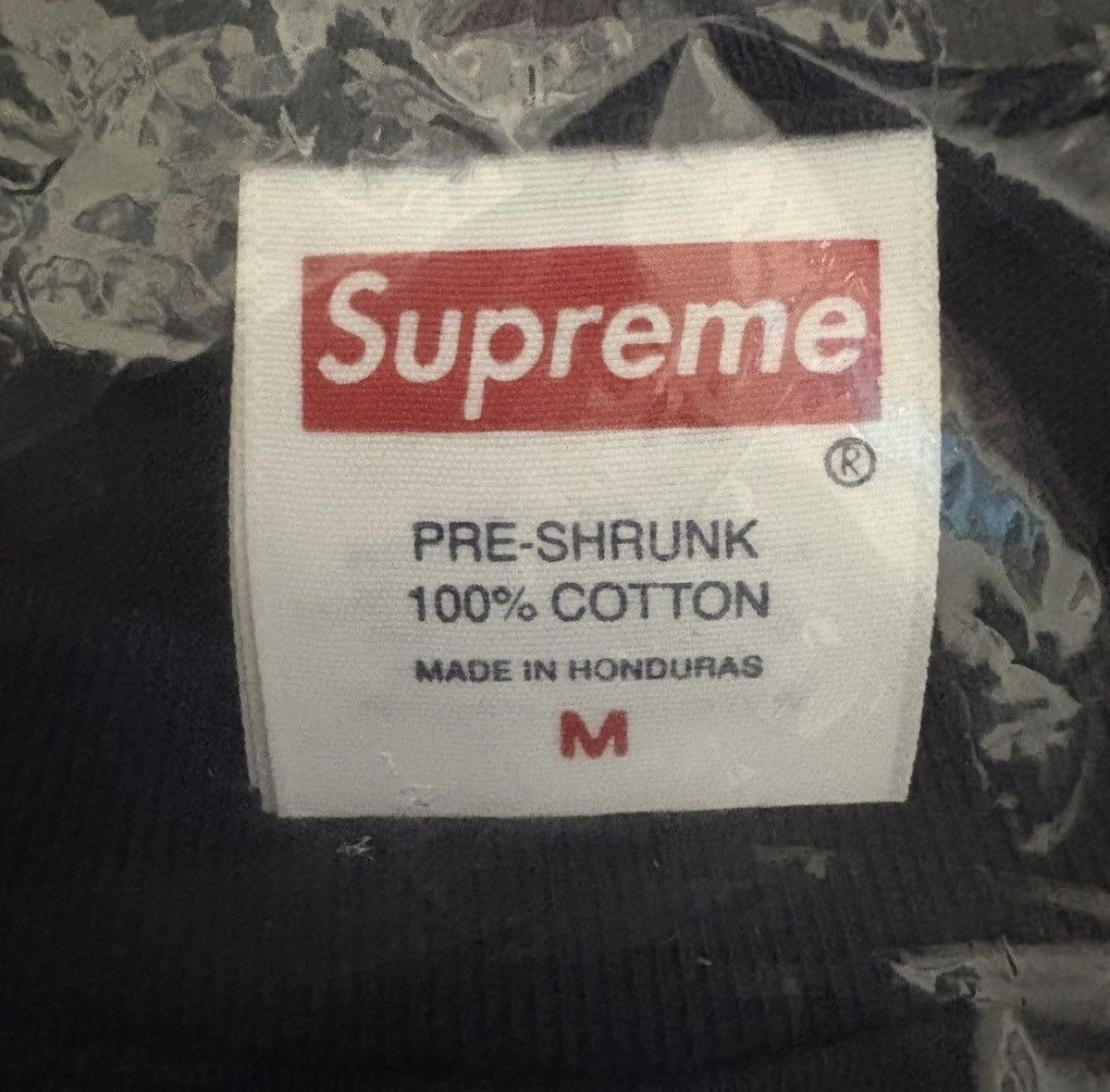 Supreme DS Supreme Arabic Box Logo Tee Shirt Black Size US M / EU 48-50 / 2 - 3 Thumbnail