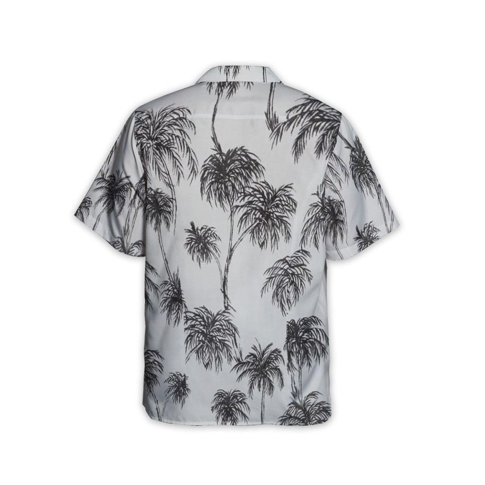 Designer Palm Tree-Print Shirt – Coastal Vibes, Urban Attitude Size US M / EU 48-50 / 2 - 4 Thumbnail