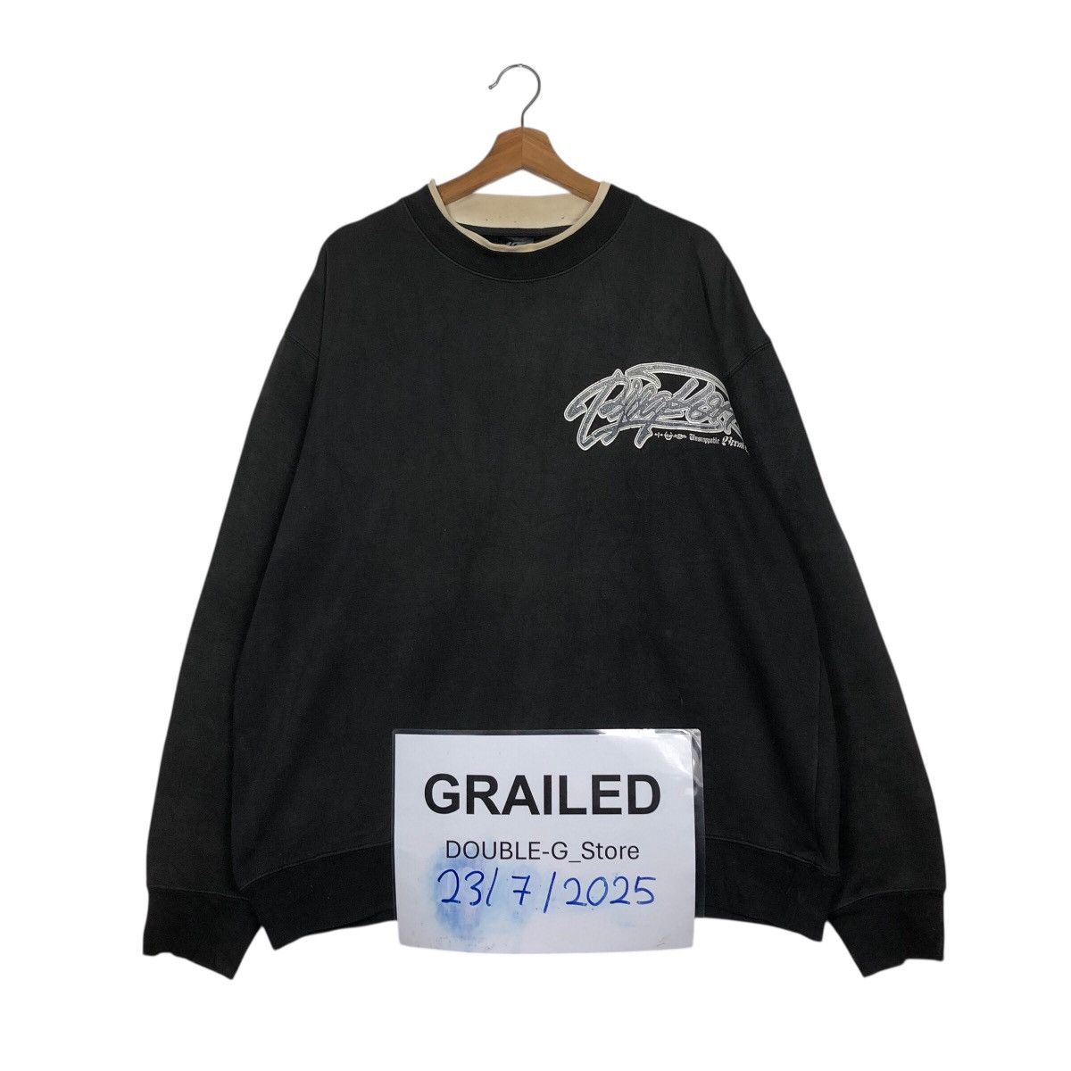 Japanese Brand 📌Vintage Sweatshirt Break Off Unstoppable Issey Miyake Size US L / EU 52-54 / 3 - 2 Thumbnail