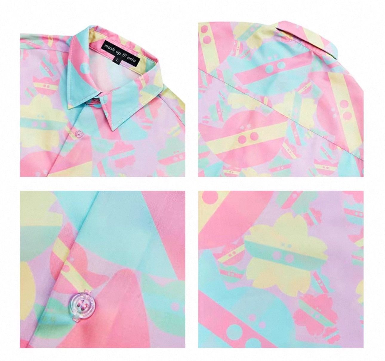 Other Graffiti Button Up Short Sleeve Shirt Size US M / EU 48-50 / 2 - 5 Thumbnail