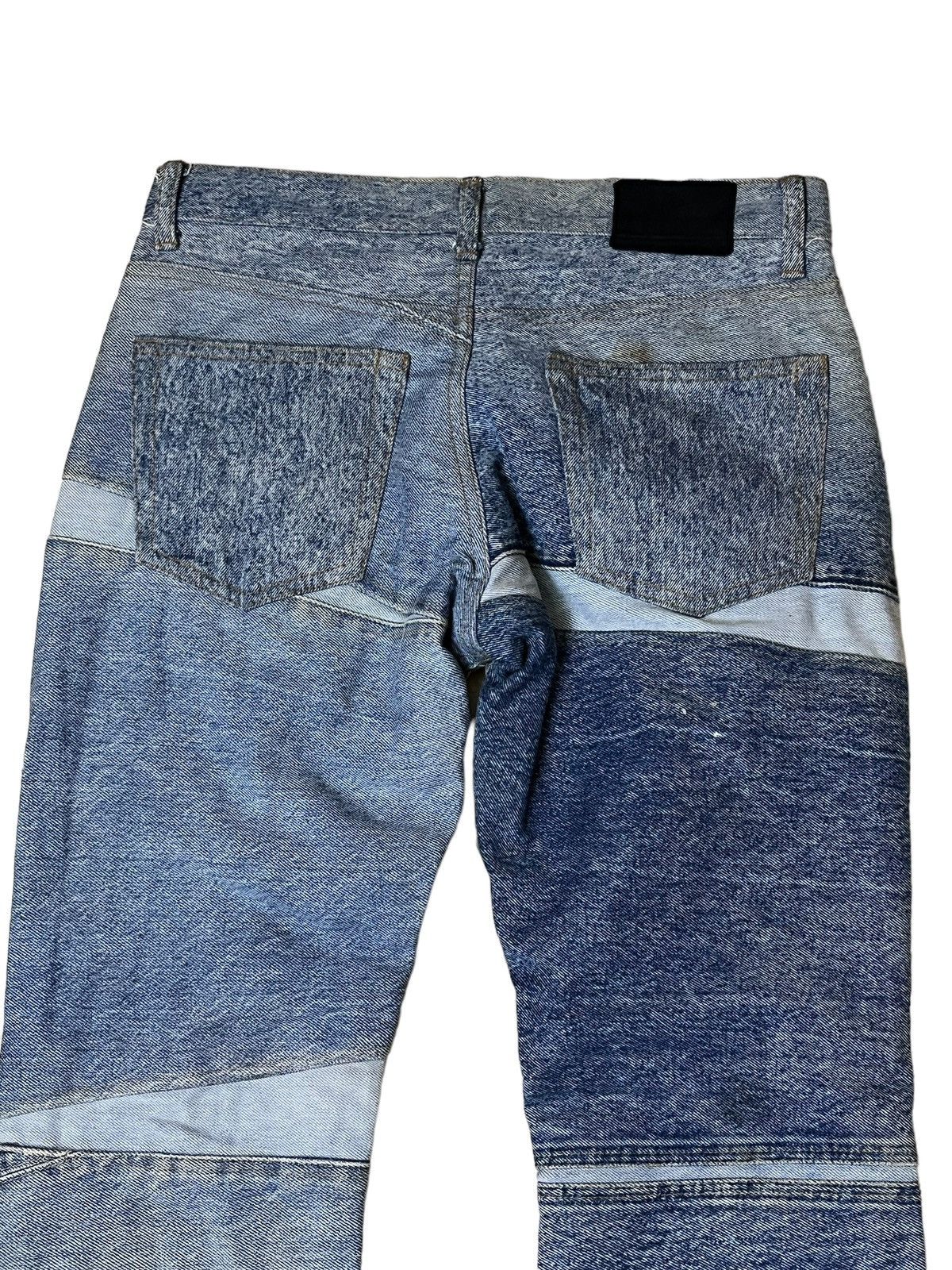 Japanese Brand SICK🔥JAPANESE PATCHWORK JEANS inspired hysteric glamour Size US 30 / EU 46 - 6 Thumbnail