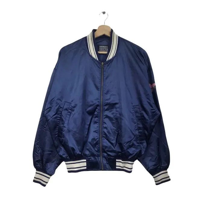 Vtg HONDA COLLECTION RACING Team Motorsports Sukajan Jacket