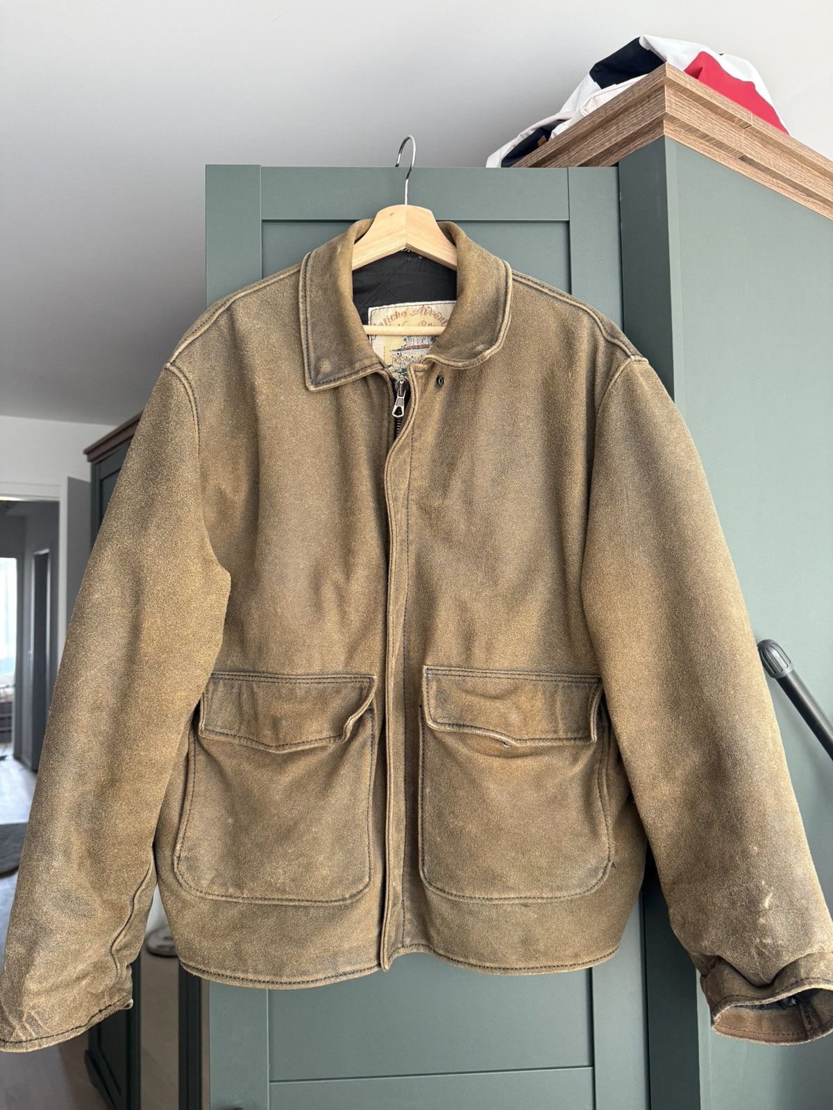 Vintage Vintage leather jacket Size US L / EU 52-54 / 3 - 1 Thumbnail