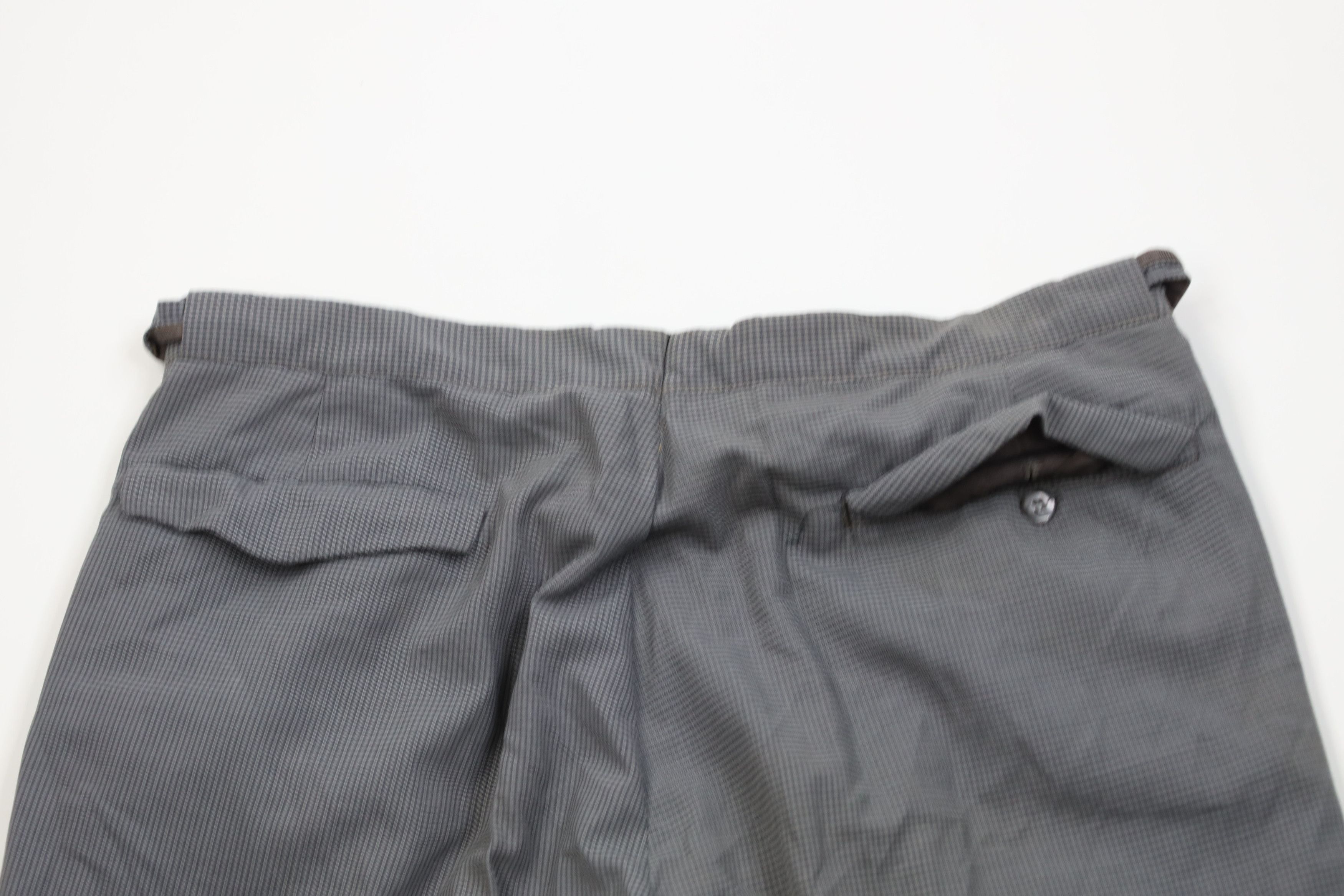 Vintage Vintage 30s Rockabilly Wool Blend Chino Pants Houndstooth Size US 34 / EU 50 - 12 Thumbnail