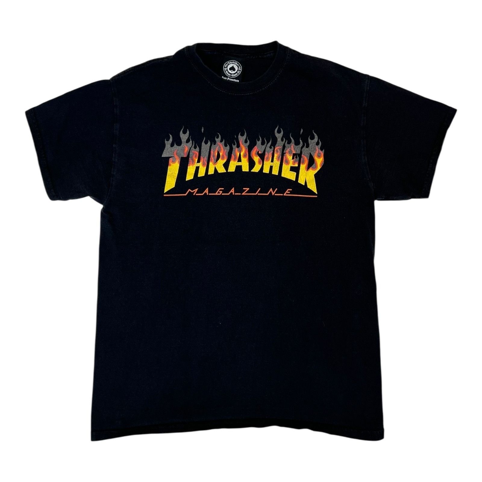Thrasher Vintage Thrasher Magazine T-Shirt Flame Spell Out Size Mediu Size US M / EU 48-50 / 2 - 1 Thumbnail