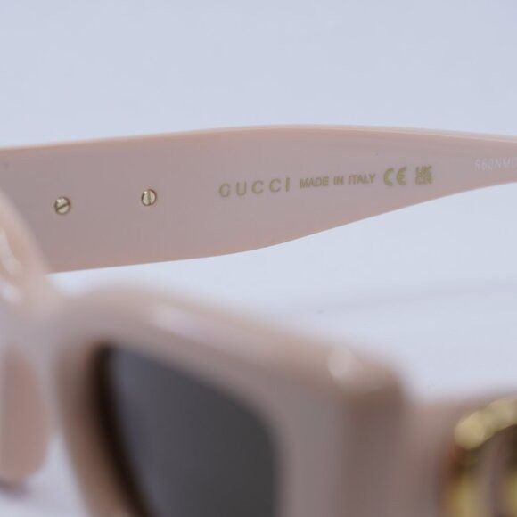 Gucci 🕶️ New Gucci GG1827S 005 Sunglasses - Pink Frame, Brown Size ONE SIZE - 8 Thumbnail