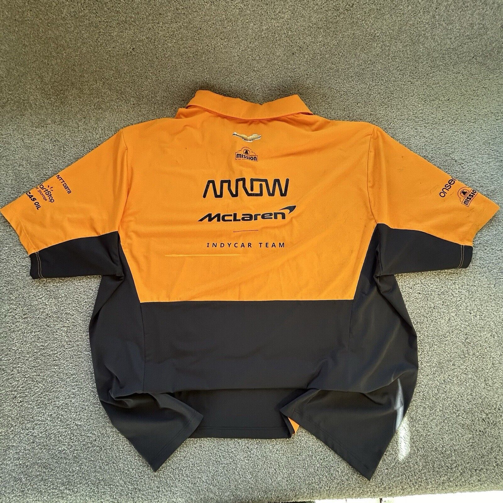 Malcolm McLaren McLaren Castore Indy Car Racing Polo Shirt Adult 5XL F1 Size US XXL / EU 58 / 5 - 2 Thumbnail