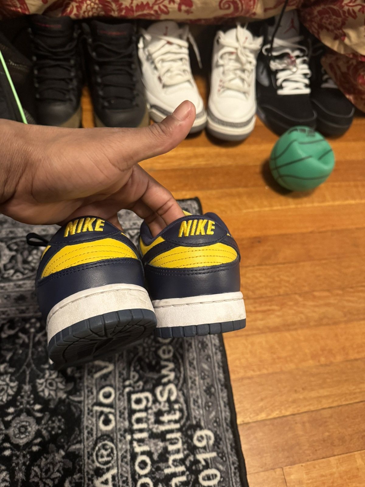 Nike Nike Dunk Low “Michigan” Size US 9 / EU 42 - 6 Thumbnail