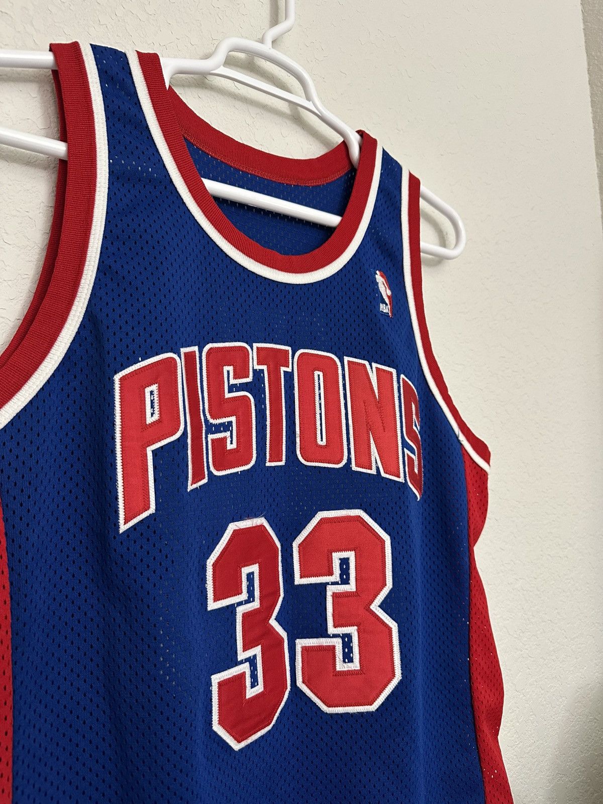 Champion × NBA × Vintage Vintage Detroit Pistons Grant Hill Authentic Champion Jersey Size US L / EU 52-54 / 3 - 4 Thumbnail