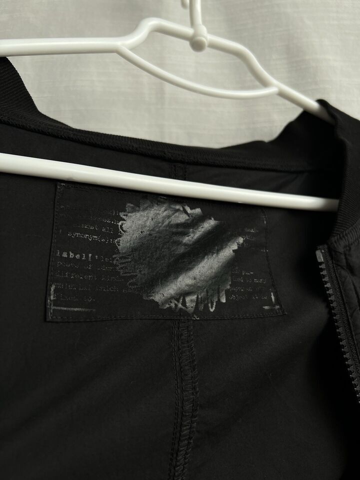 Rundholz Rundholz Lightweight Bomber Jacket Cotton Blend Black Size L Size L / US 10 / IT 46 - 9 Thumbnail