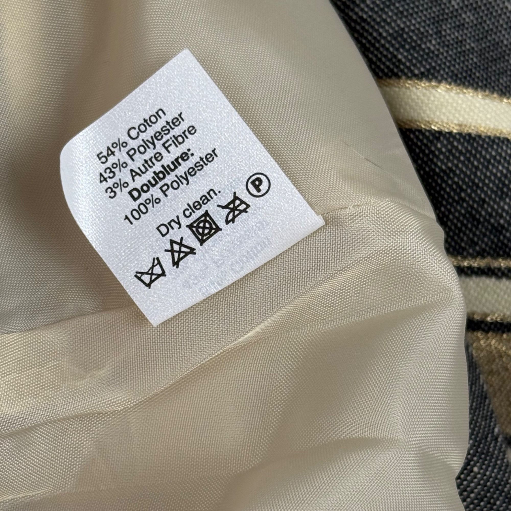 J.Crew J.Crew Sleeveless Metallic Gold/Gray Fit & Flare Cocktail Dr Size M / US 6-8 / IT 42-44 - 7 Thumbnail