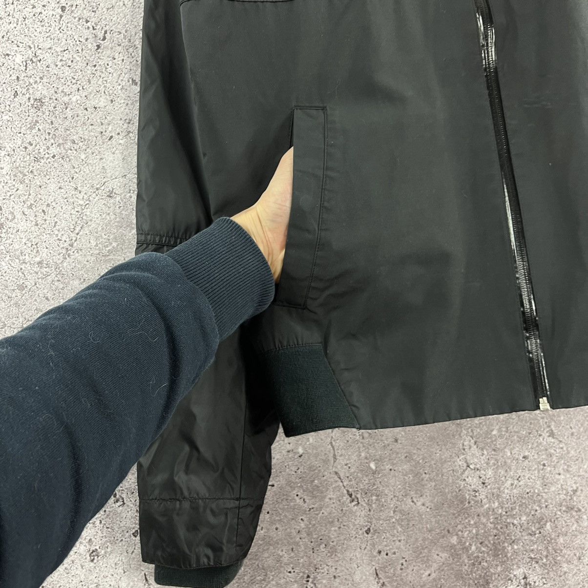 Jordan Brand Jordan Nylon Bomber Jacket Full Zip Y2K Drill Black Size M Size US M / EU 48-50 / 2 - 3 Thumbnail