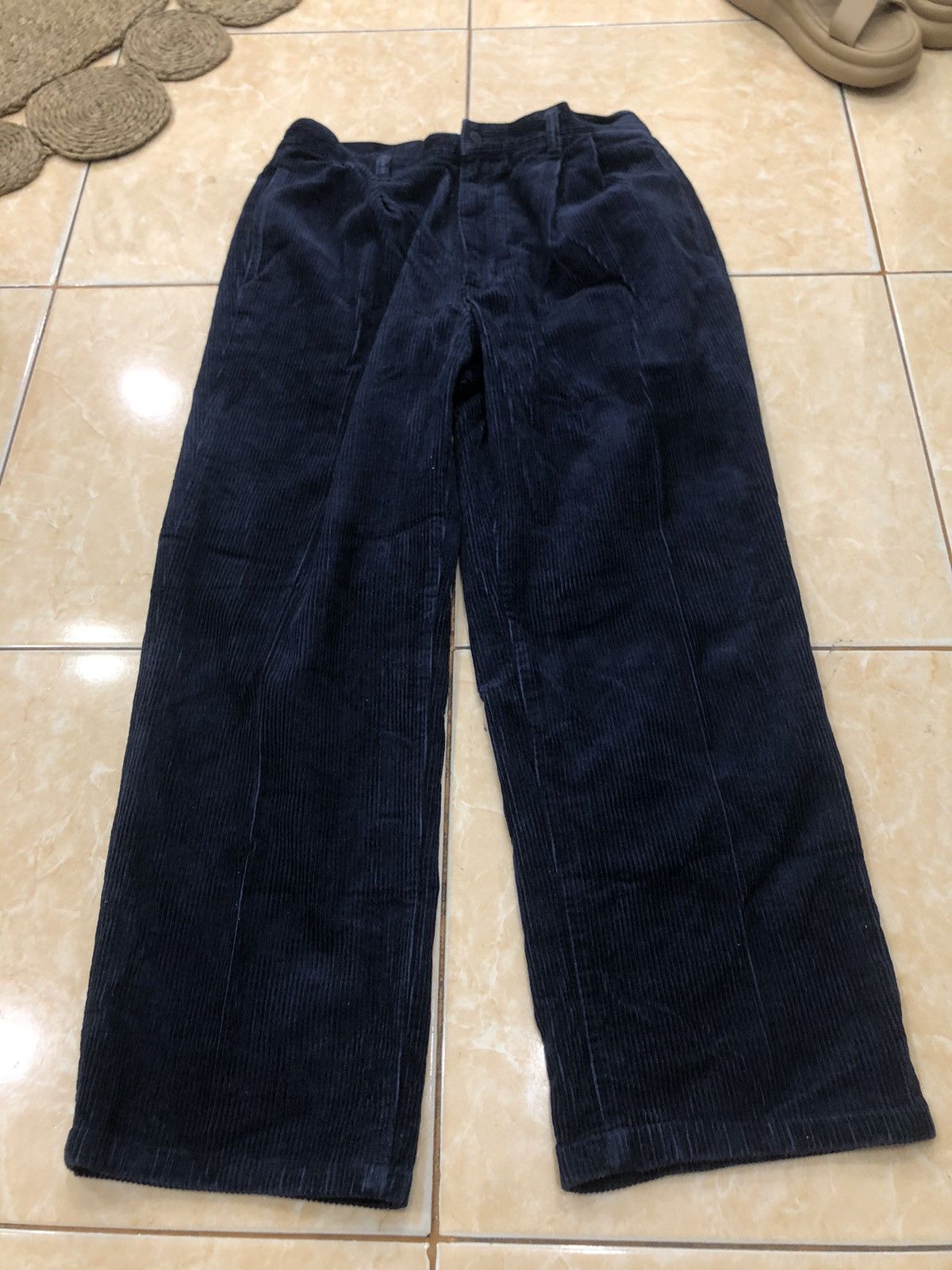 Uniqlo Vintage Uniqlo Baggy Corduroy Pants Size US 32 / EU 48 - 5 Thumbnail