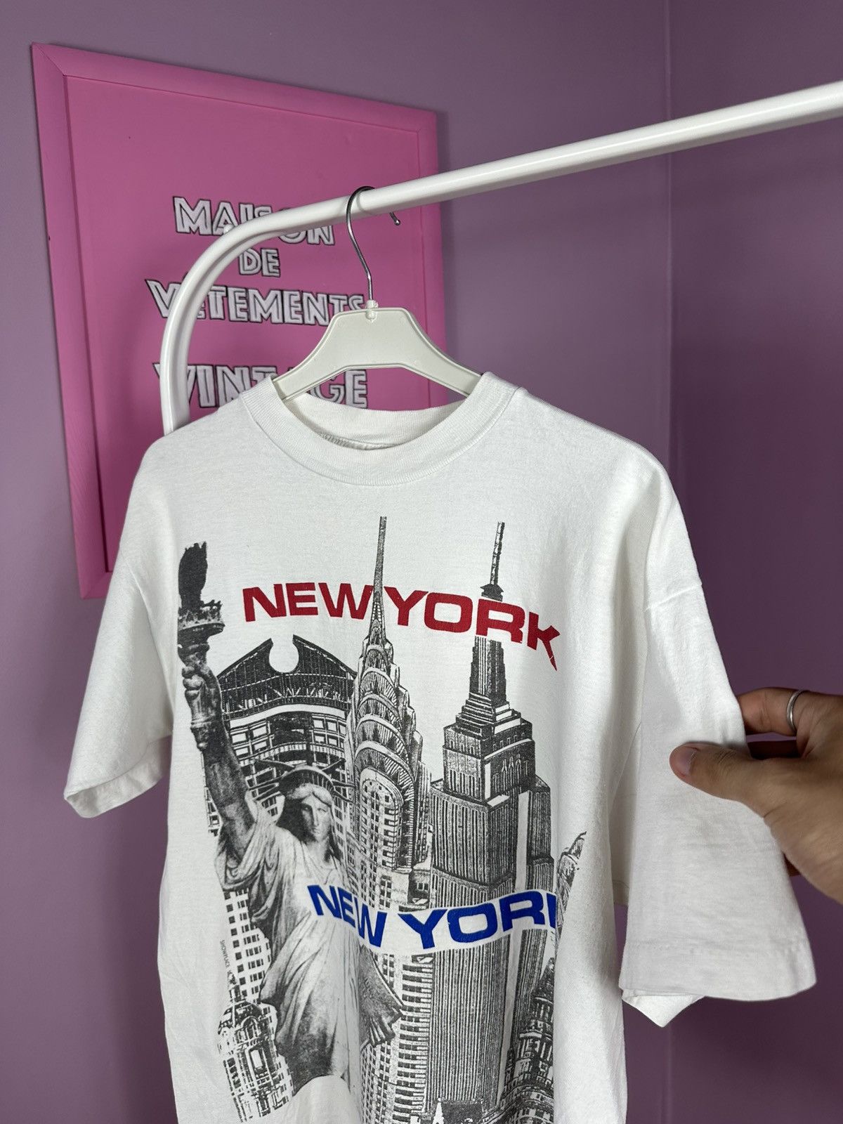 Other New York Vintage T Shirt Tee Single Stitch Statue of Liberty Size US M / EU 48-50 / 2 - 12 Thumbnail