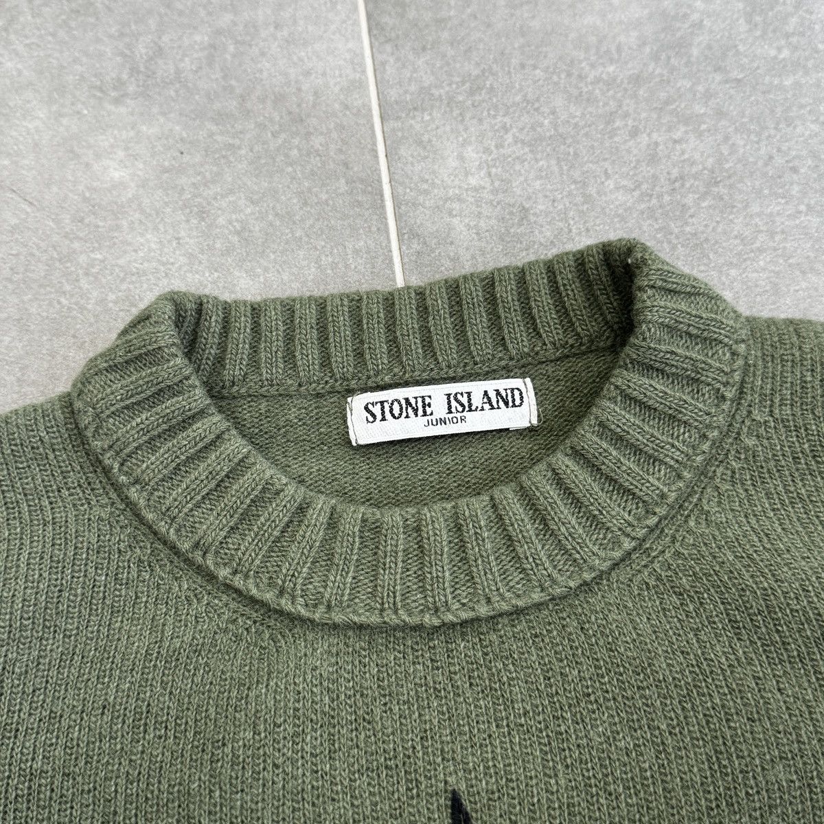 Stone Island Stone Island Junior Knit Wool Sweater Size 4/104 Size US XXS / EU 40 - 7 Thumbnail