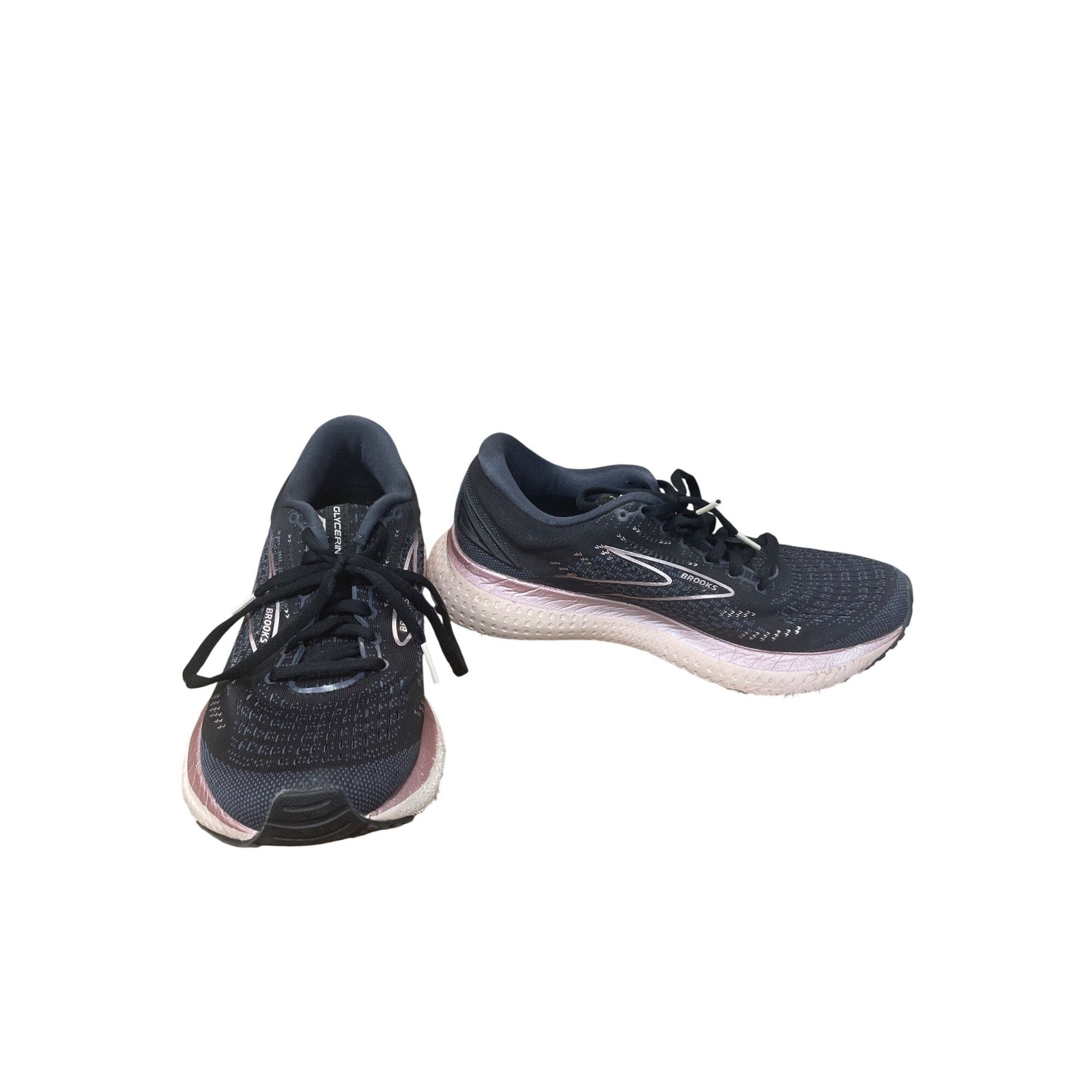 Brooks Brooks Glycerin 19 womans Blue black LT Running walk sneaker Size US 8.5 / IT 38.5 - 1 Thumbnail