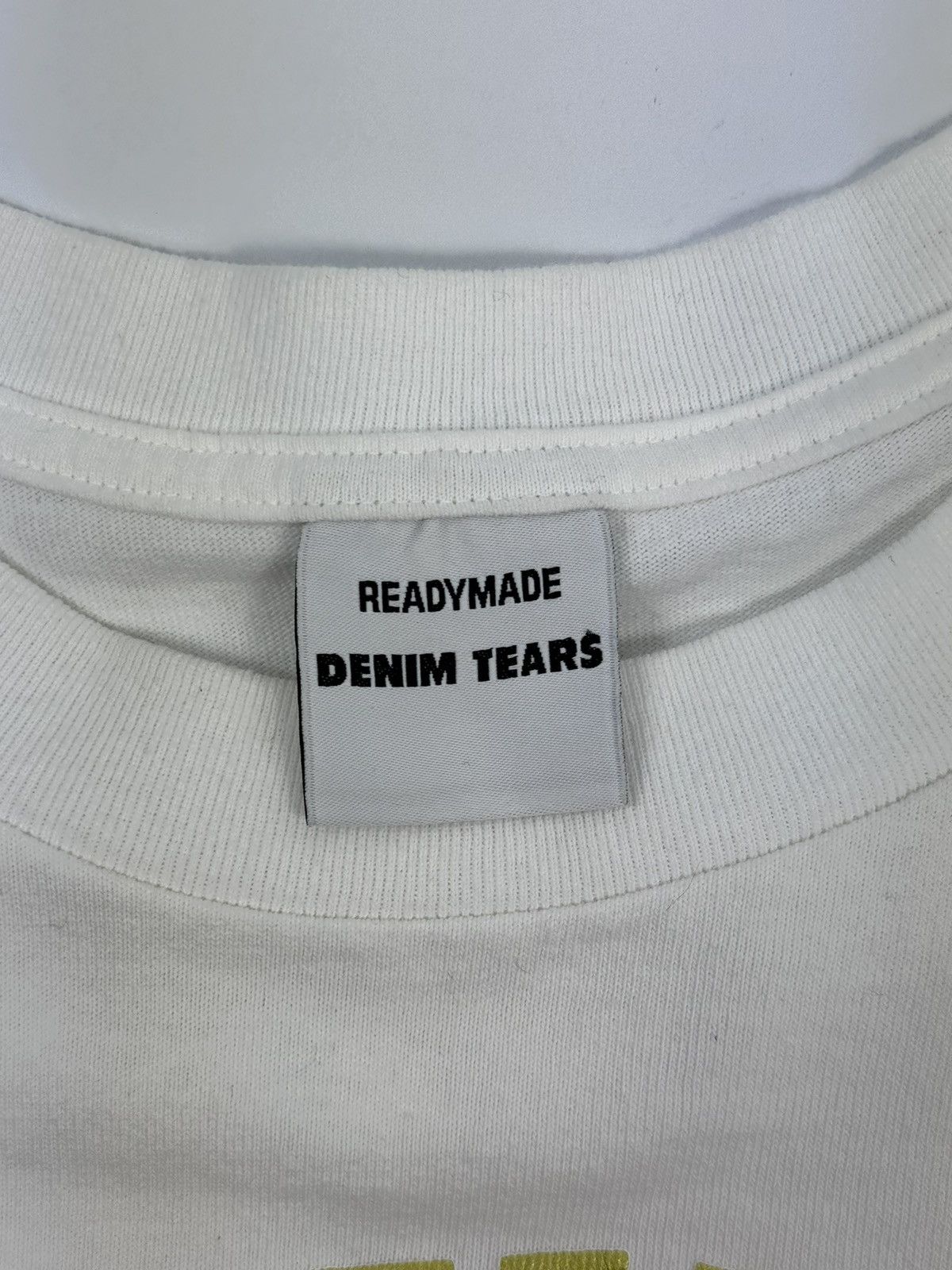 DENIM TEARS × READYMADE LOGO PRINT T-SHIRT Size US XL / EU 56 / 4 - 4 Thumbnail