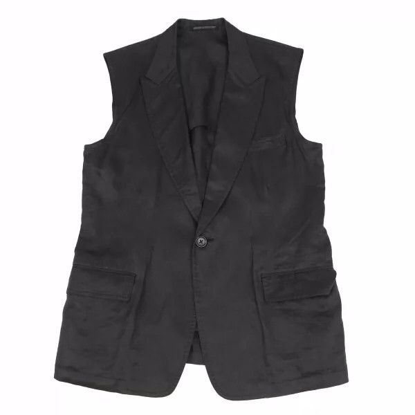 Yohji Yamamoto Yohji Yamamoto 2004ss Show Linen vest Size US L / EU 52-54 / 3 - 2 Thumbnail