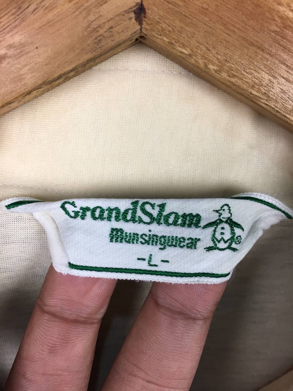 Grand Slam Vtg Munsingwear Grand Slam Long Sleeve Polo Shirt Size US L / EU 52-54 / 3 - 16 Thumbnail