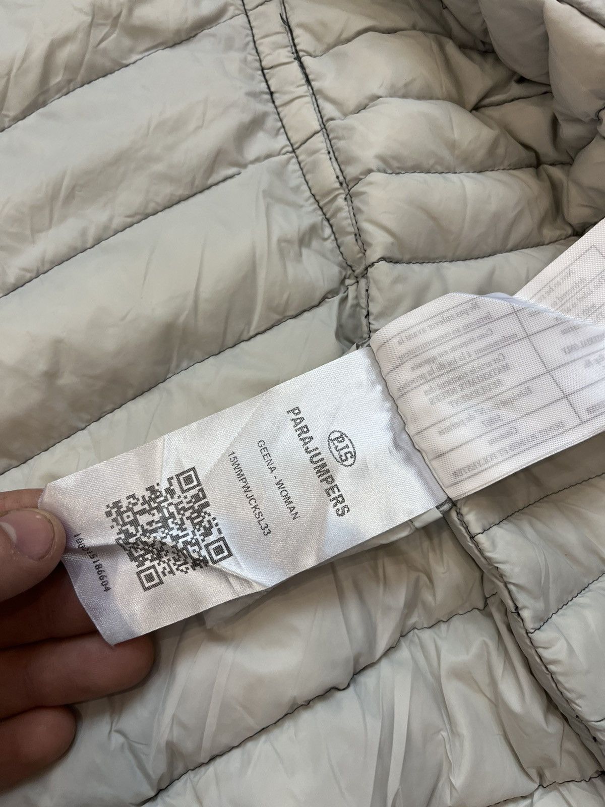 Parajumpers × Vintage Vintage Parajumpers Micro down jacket Outdoor Featherweight Size L / US 10 / IT 46 - 23 Thumbnail