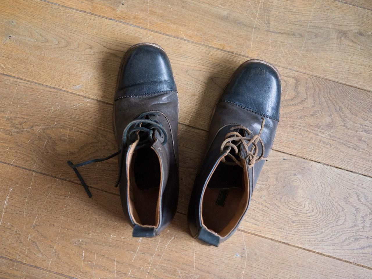 Paul Harnden Shoemakers TWO-TONE PH3 BALMORAL BOOTS Size US 9 / EU 42 - 12 Thumbnail