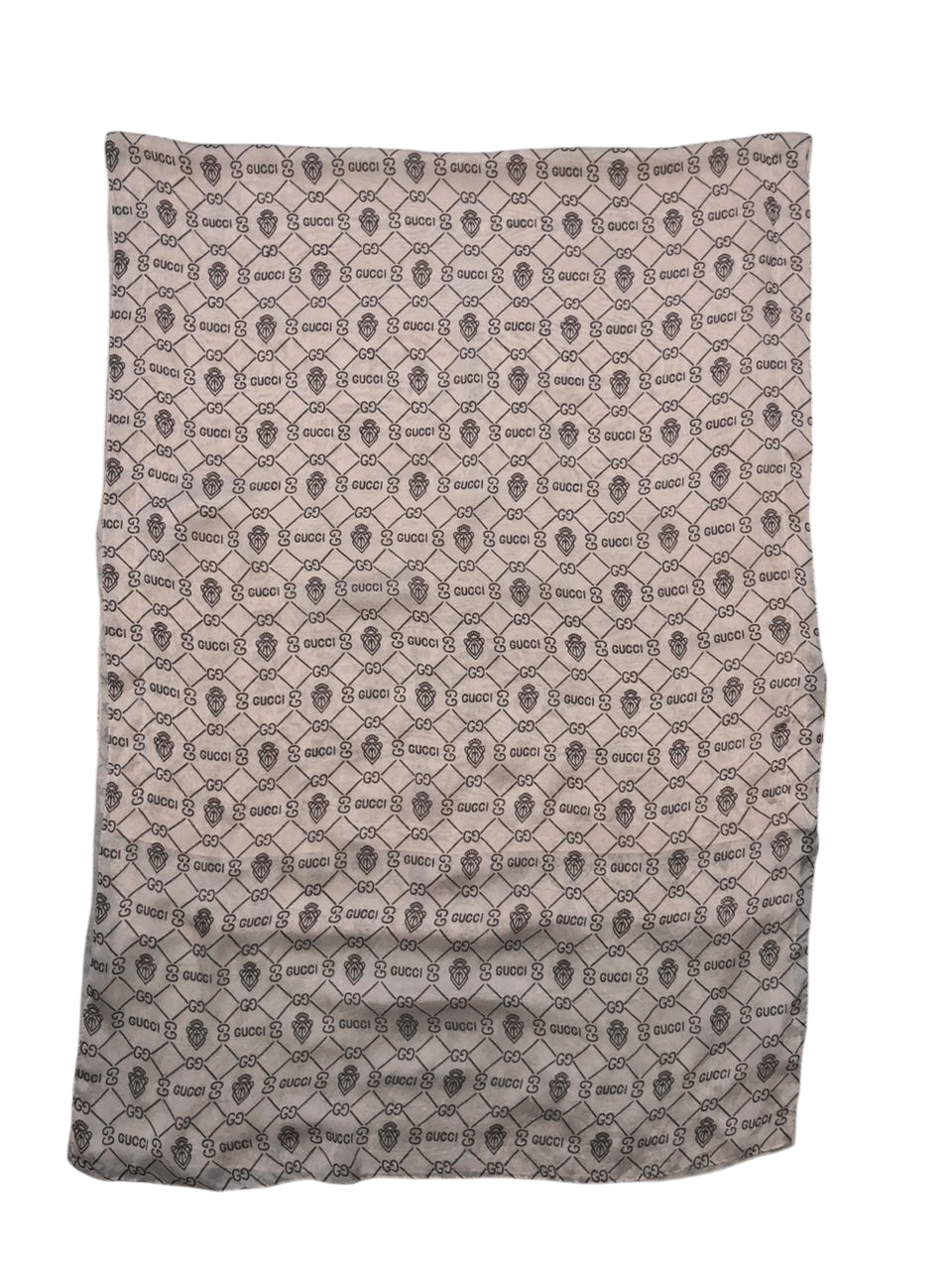 Gucci × Vintage Vintage Gucci Monogram Silk Shawls Scarf Size ONE SIZE - 5 Thumbnail