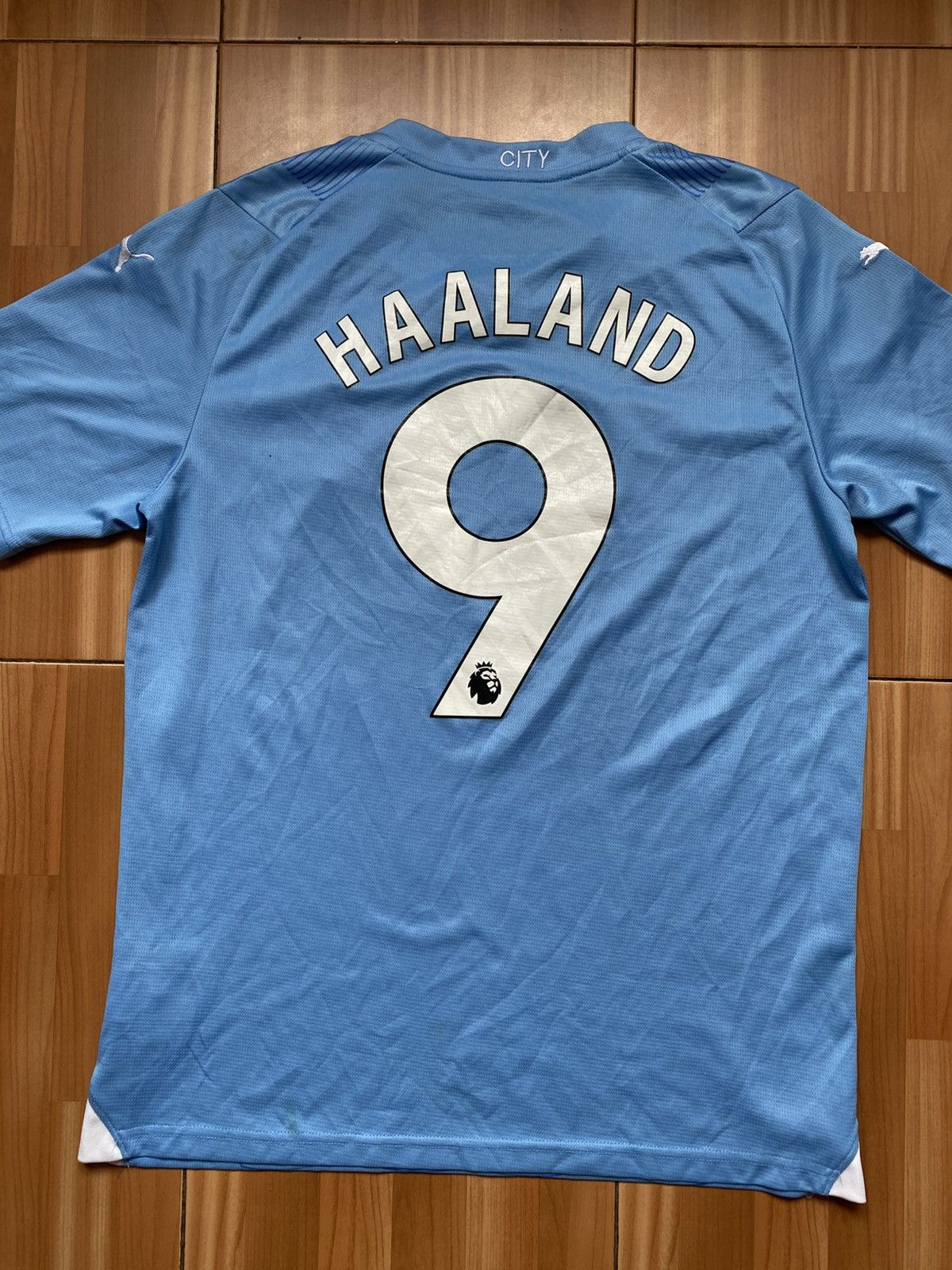 Puma Puma Manchester City FC 2023/24 Football Shirt #9 Haaland Size US L / EU 52-54 / 3 - 7 Thumbnail