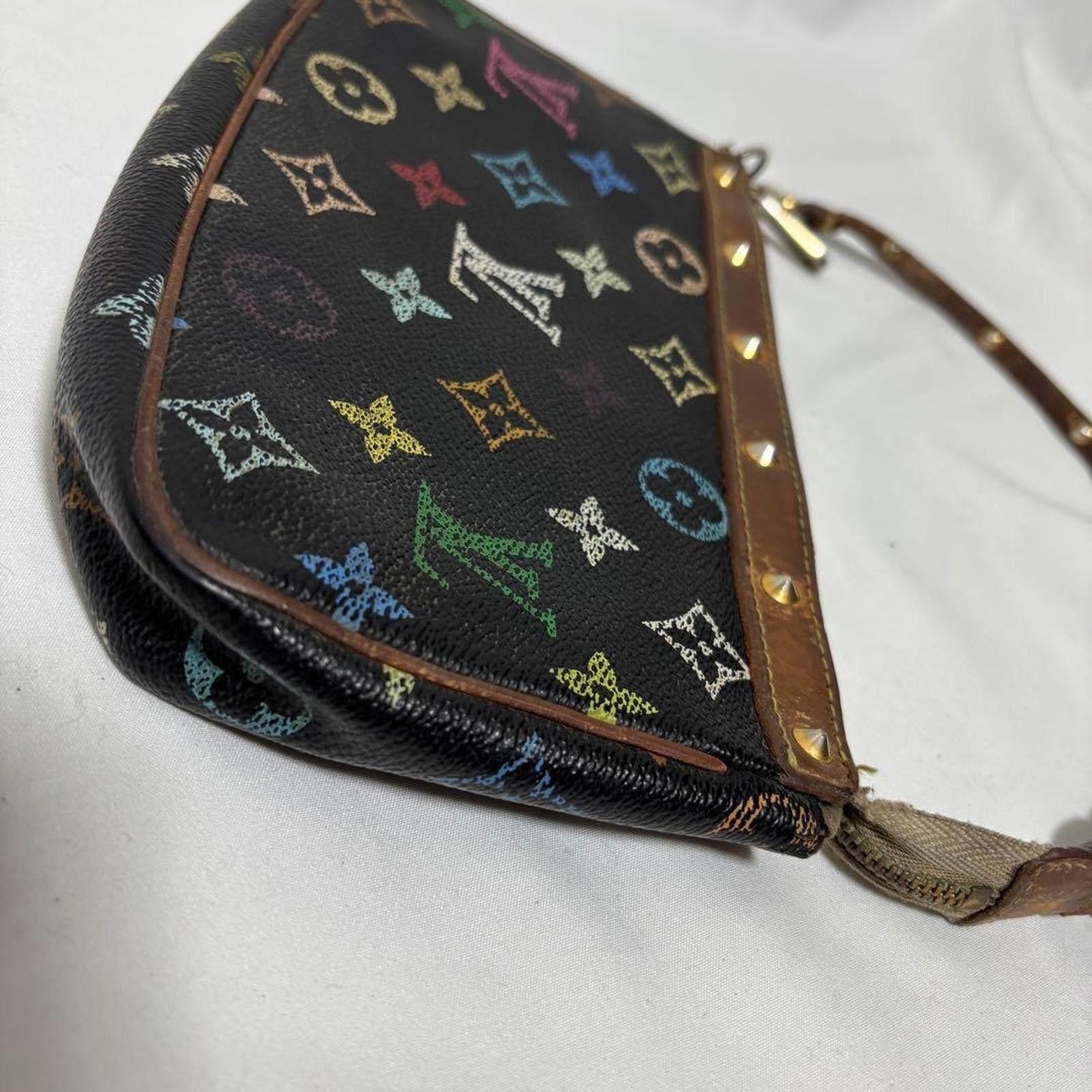 Louis Vuitton Louis Vuitton - Multicolour Monogram Pochette Size ONE SIZE - 4 Thumbnail
