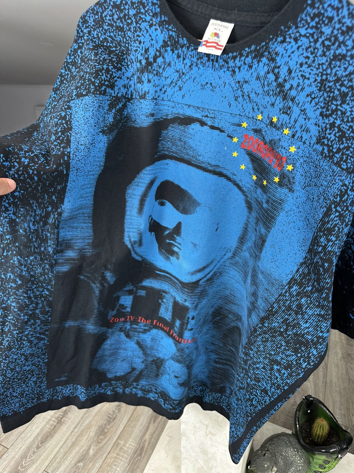 Band Tees U2 Zooropa 1993 T-Shirt Vintage Zoo TV The Final XL Rare Size US XL / EU 56 / 4 - 5 Thumbnail