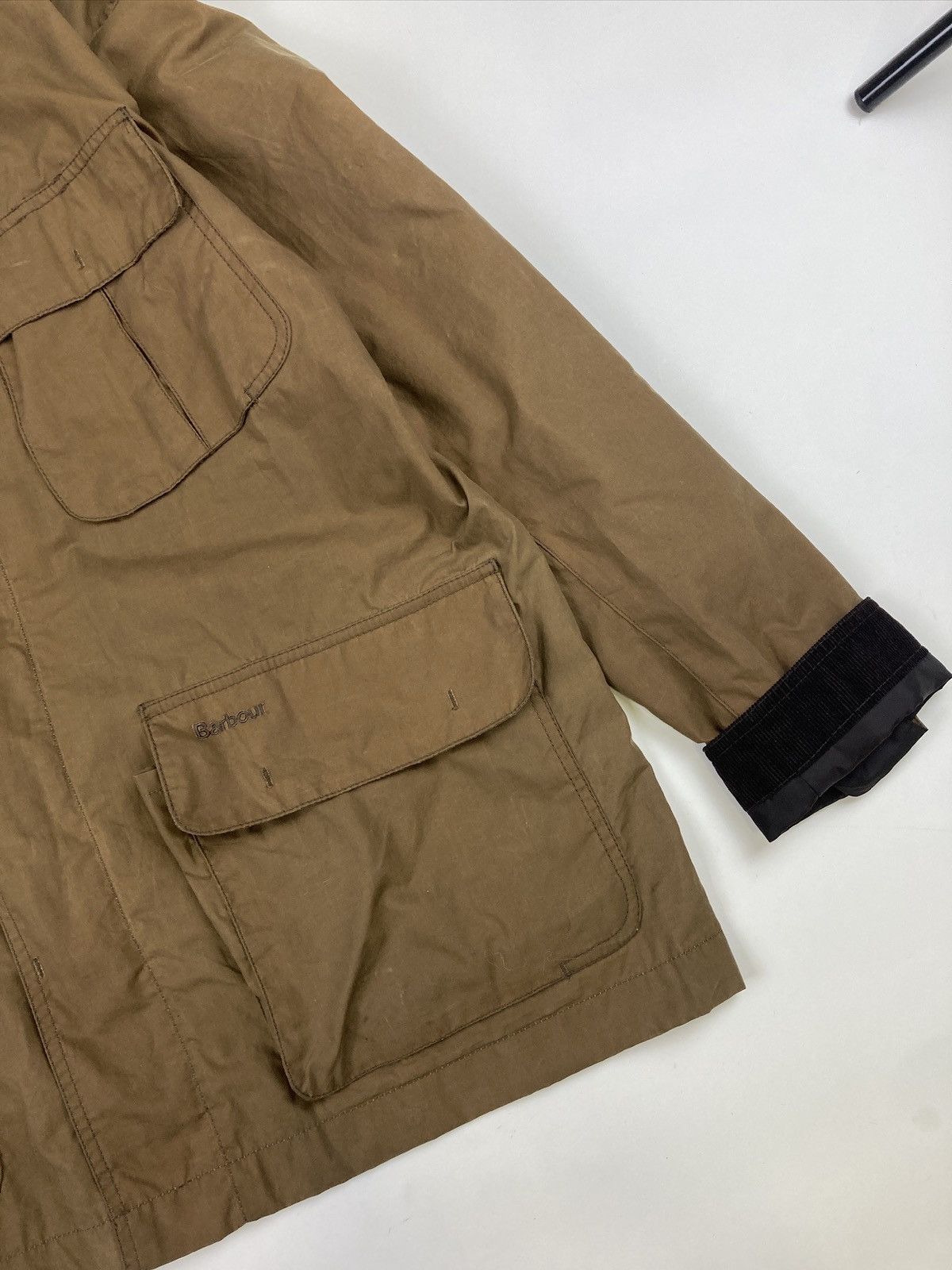 Barbour × Designer × Vintage Vintage Barbout coat jacket Size US L / EU 52-54 / 3 - 6 Thumbnail