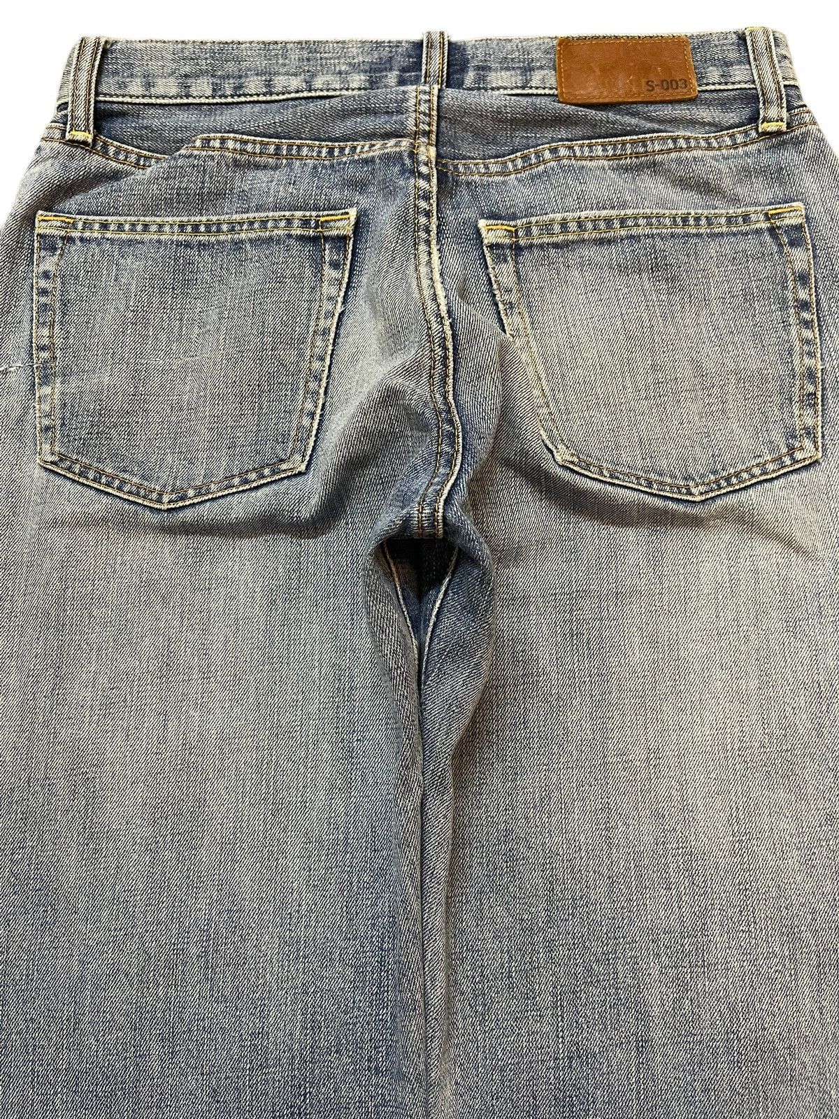 Uniqlo Vintage Japanese Uniqlo Faded Wash Distress Baggy Jeans Size US 29 - 5 Thumbnail