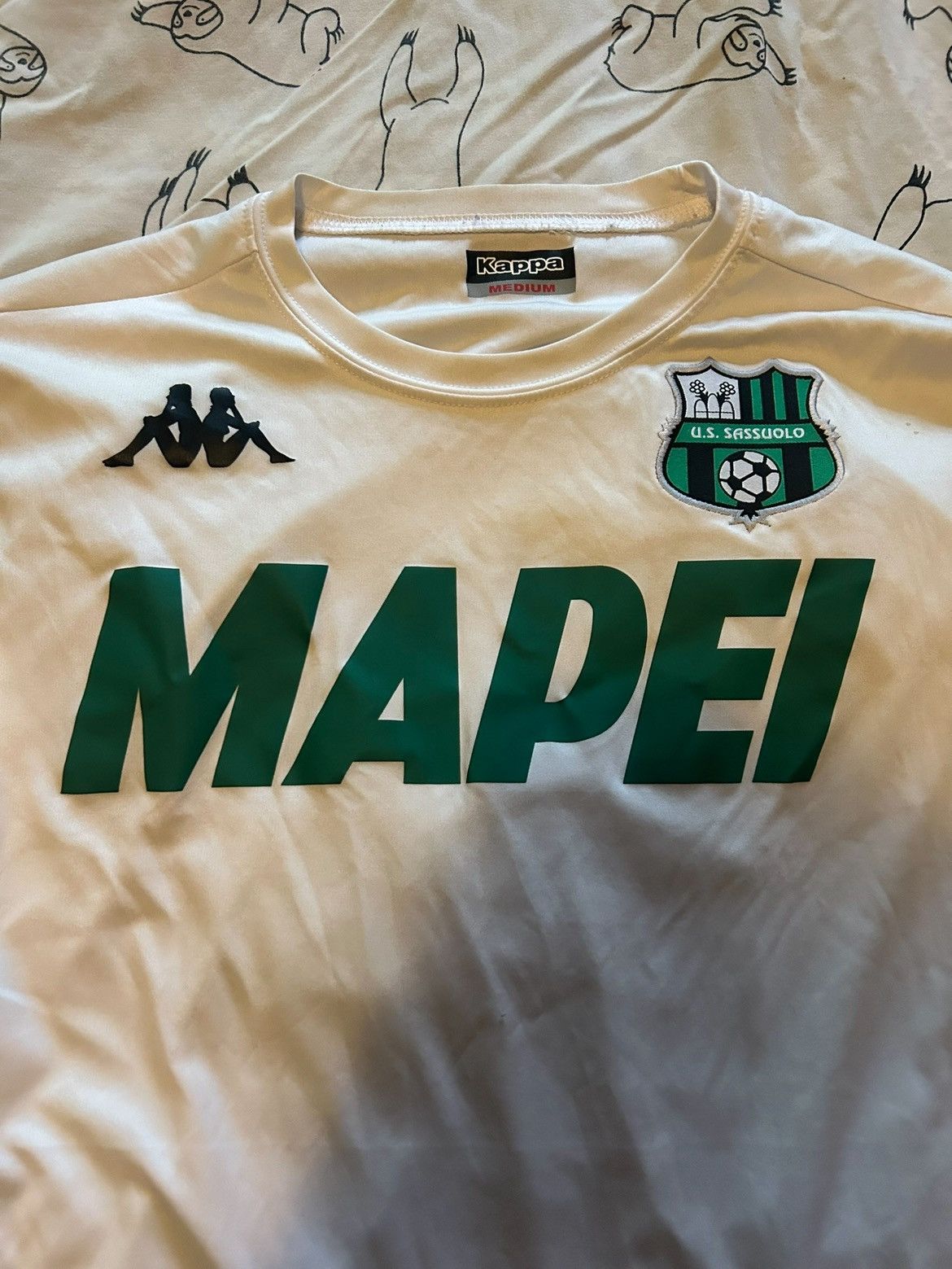 Kappa Vintage White Kappa Soccer Jersey Size US M / EU 48-50 / 2 - 2 Thumbnail