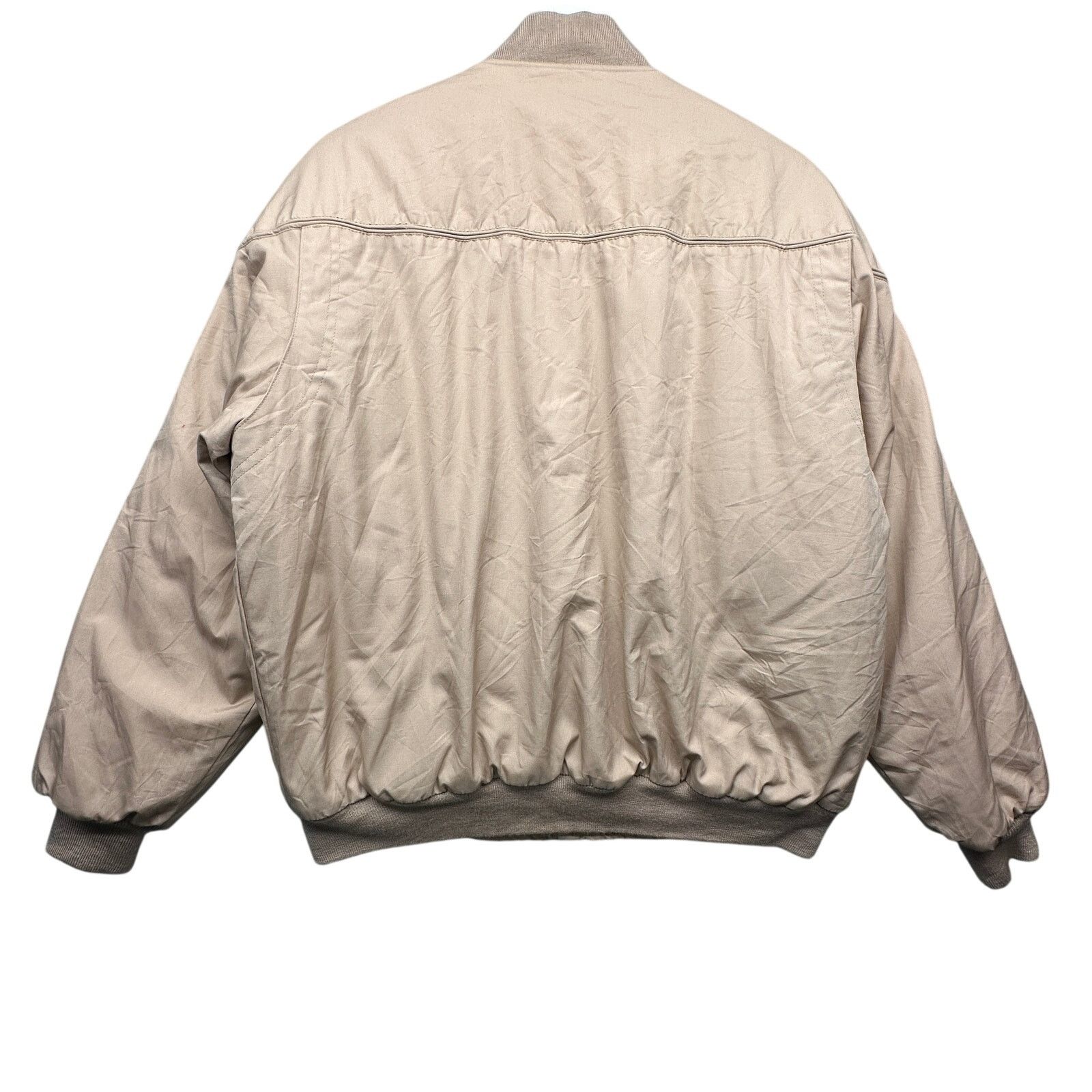 Van Heusen Vintage 90s Van Heusen Quilt Lined Bomber Jacket Mens Large Size US L / EU 52-54 / 3 - 2 Thumbnail