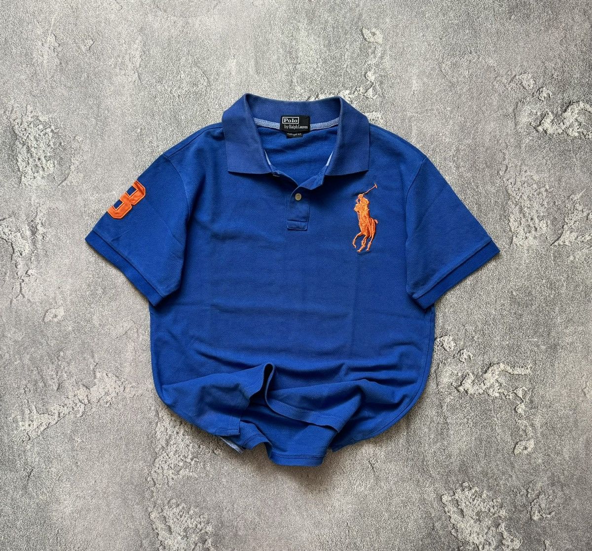 Polo Ralph Lauren × Vintage Polo Ralph Lauren XS blue polo tee T-shirt rugby Size US S / EU 44-46 / 1 - 1 Thumbnail