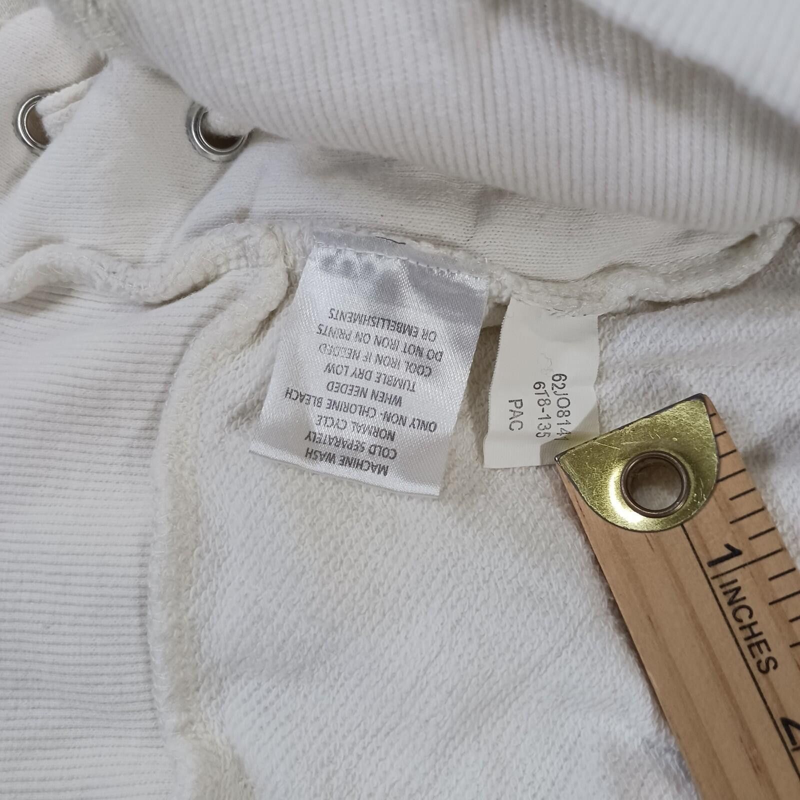 Darn Tough Green Bay Packers Vintage Women M White Hoodie Sweatshirt Size M / US 6-8 / IT 42-44 - 4 Thumbnail
