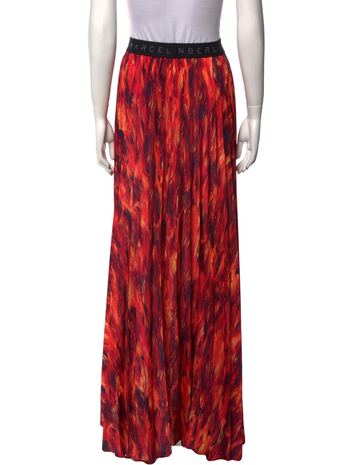 Other Marcell Von Berlin Tie-Dye Print Long Skirt Size: S | US 4 Size S / US 4 / IT 40 - 3 Thumbnail