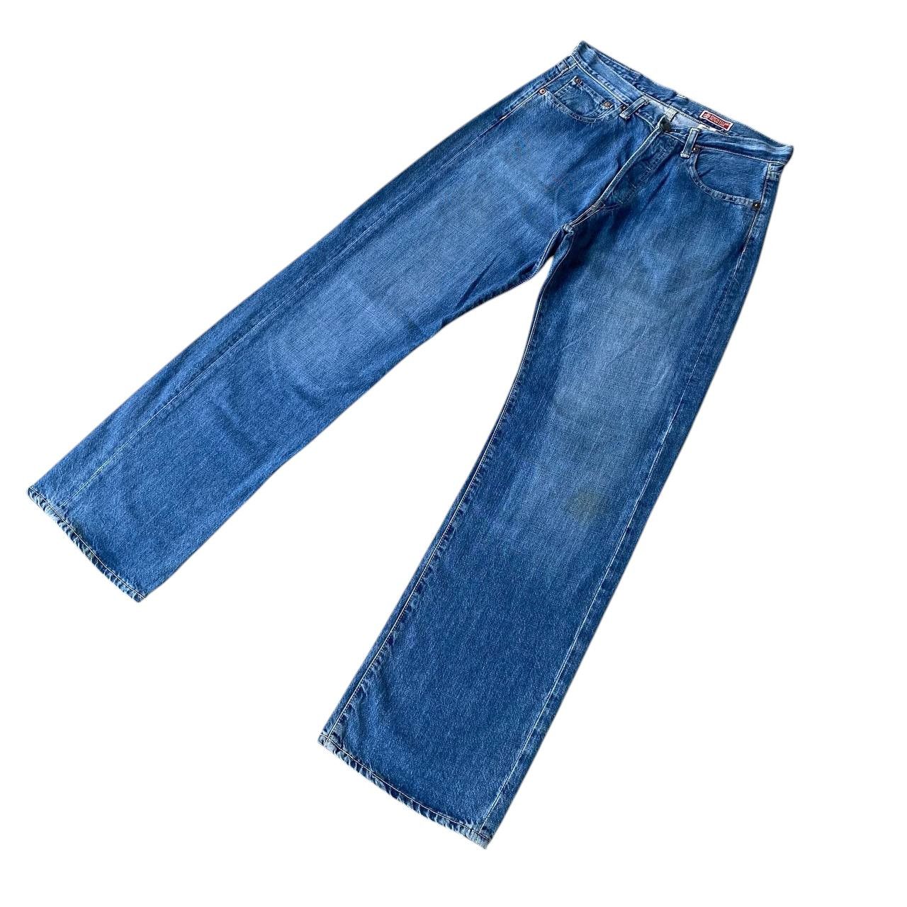 45rpm VINTAGE 90S 45RPM DENIM BLUEWASH STRAIGHT LEG Size US 30 / EU 46 - 3 Thumbnail