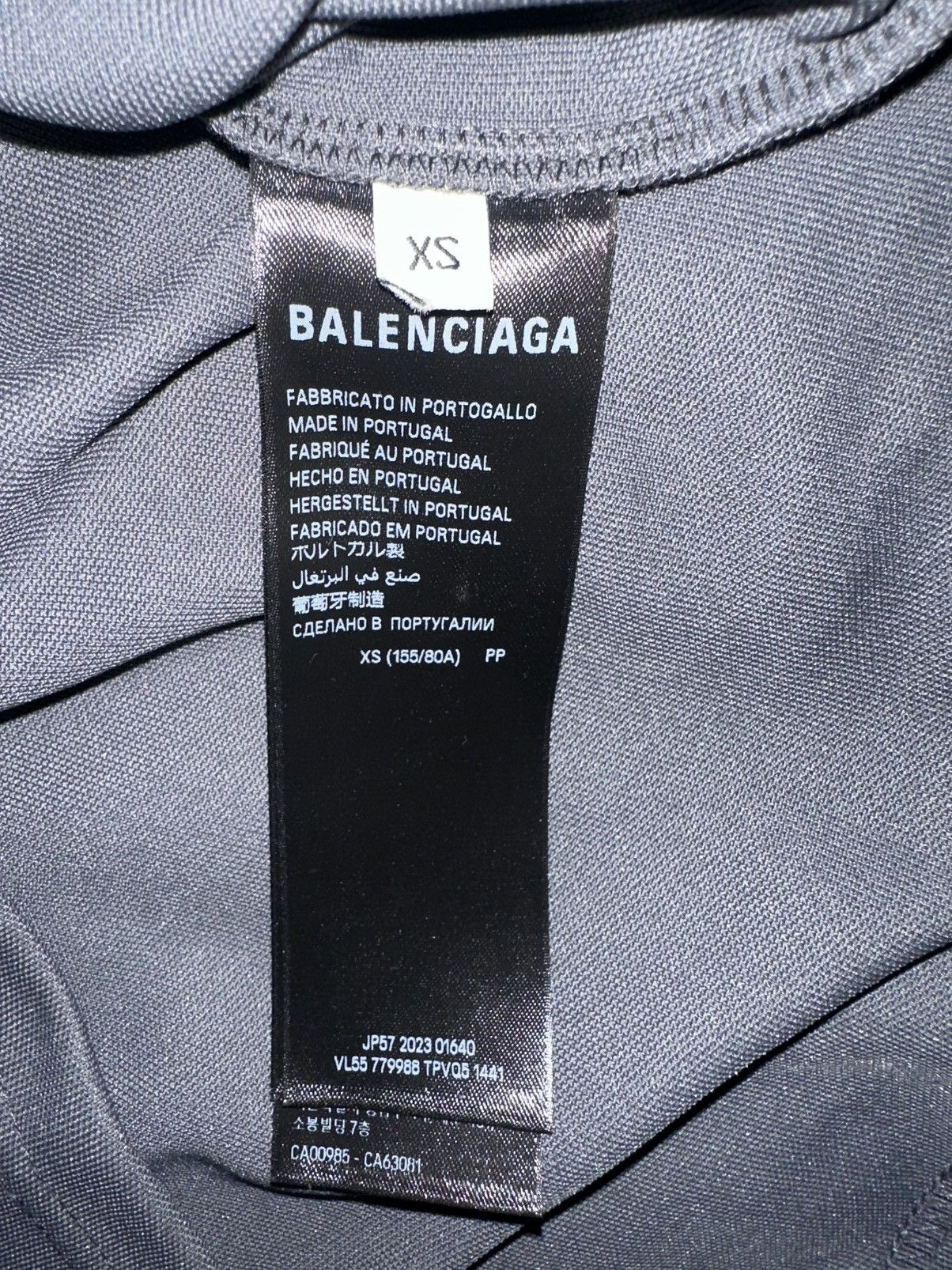 Balenciaga Balenciaga Skiwear Sporticon Shiny Jersey Size US XS / EU 42 / 0 - 6 Thumbnail