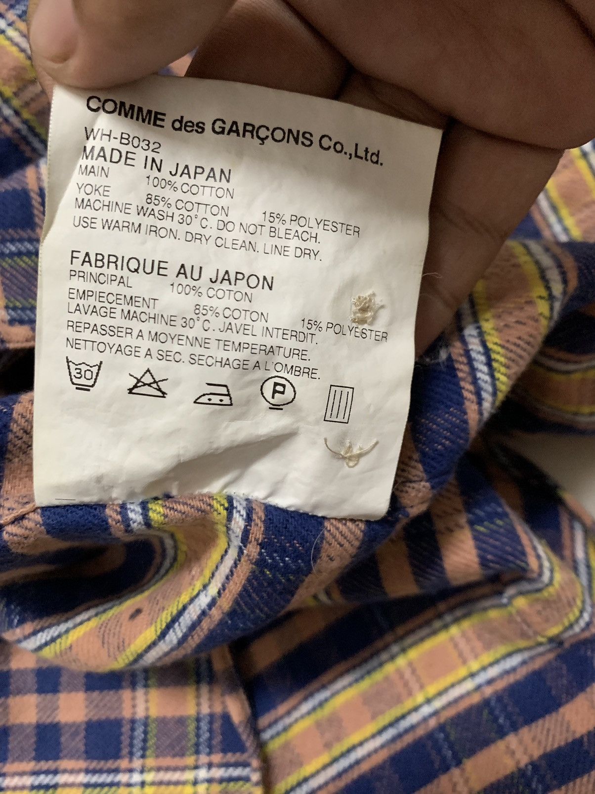 Comme des Garcons × Junya Watanabe AD2011 flanel junya watanabe Size US S / EU 44-46 / 1 - 10 Thumbnail