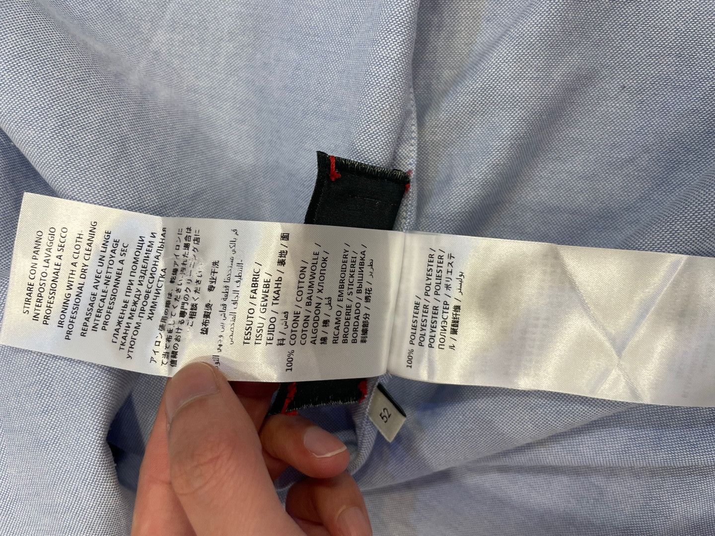 Gucci Gucci back logo double pocket shirts Size US L / EU 52-54 / 3 - 8 Thumbnail