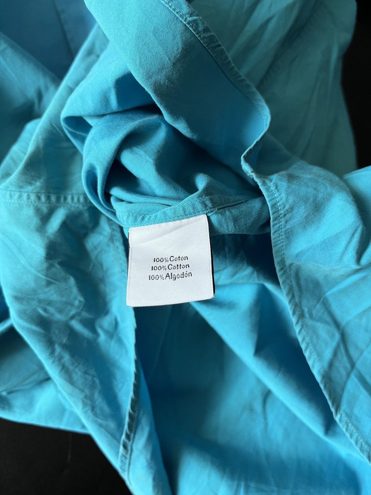 Hermes Vintage Hermes button shirt Size US L / EU 52-54 / 3 - 9 Thumbnail