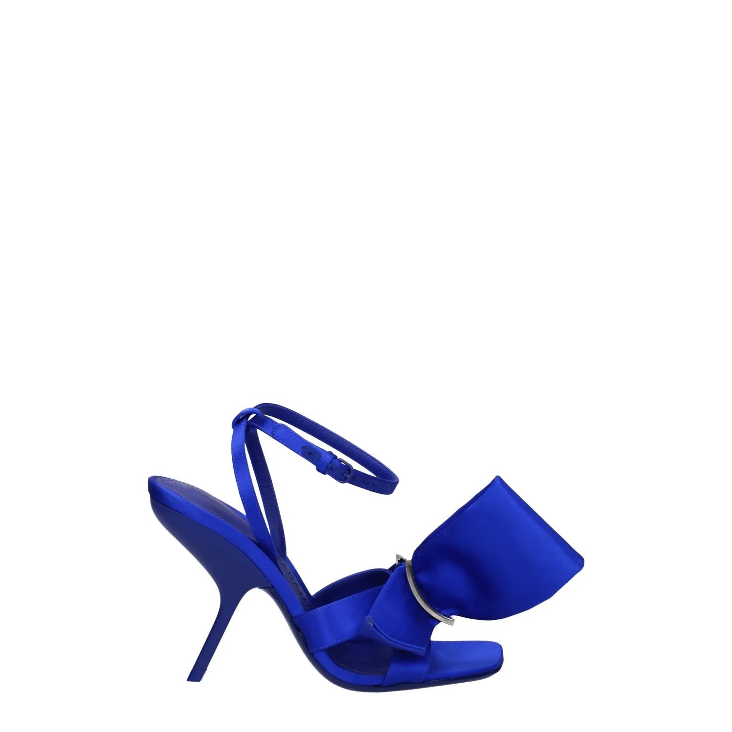 ob1o1e1224 Satin Sandals in Blue