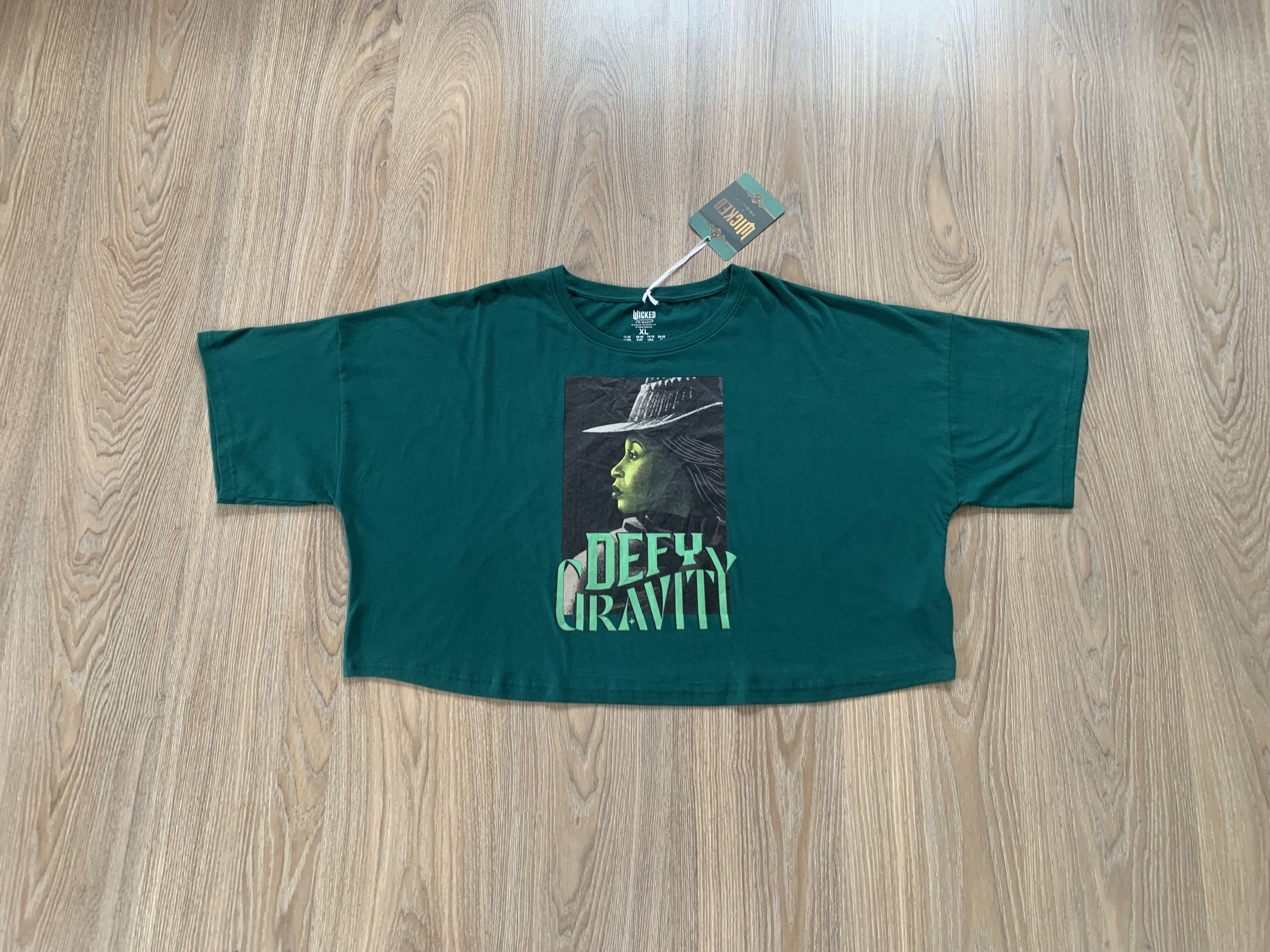 Primark Wicked x Primark Defy Gravity Graphic T-Shirt Size XL / US 12-14 / IT 48-50 - 1 Thumbnail